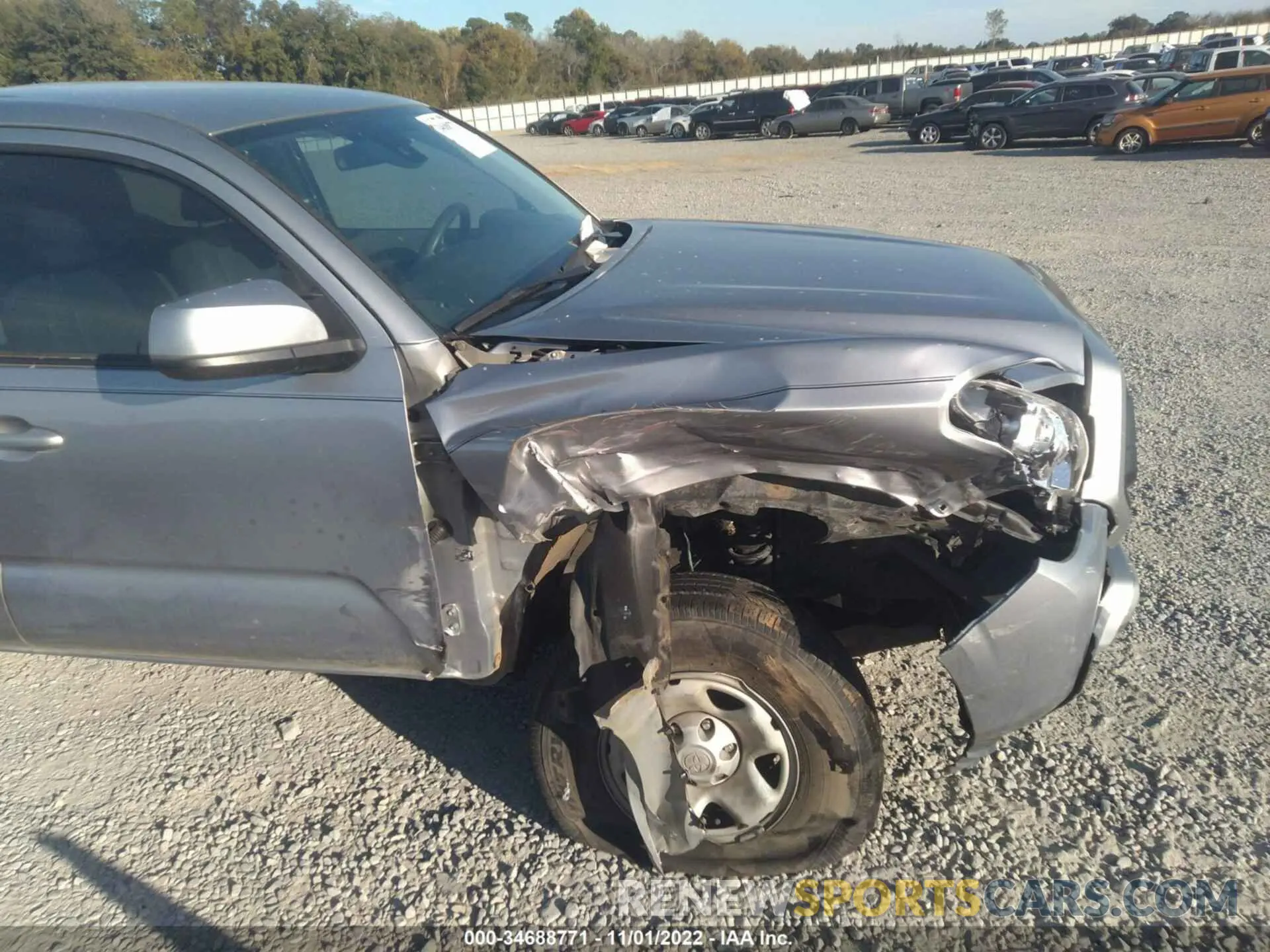 6 Photograph of a damaged car 5TFAX5GNXLX186091 TOYOTA TACOMA 2WD 2020