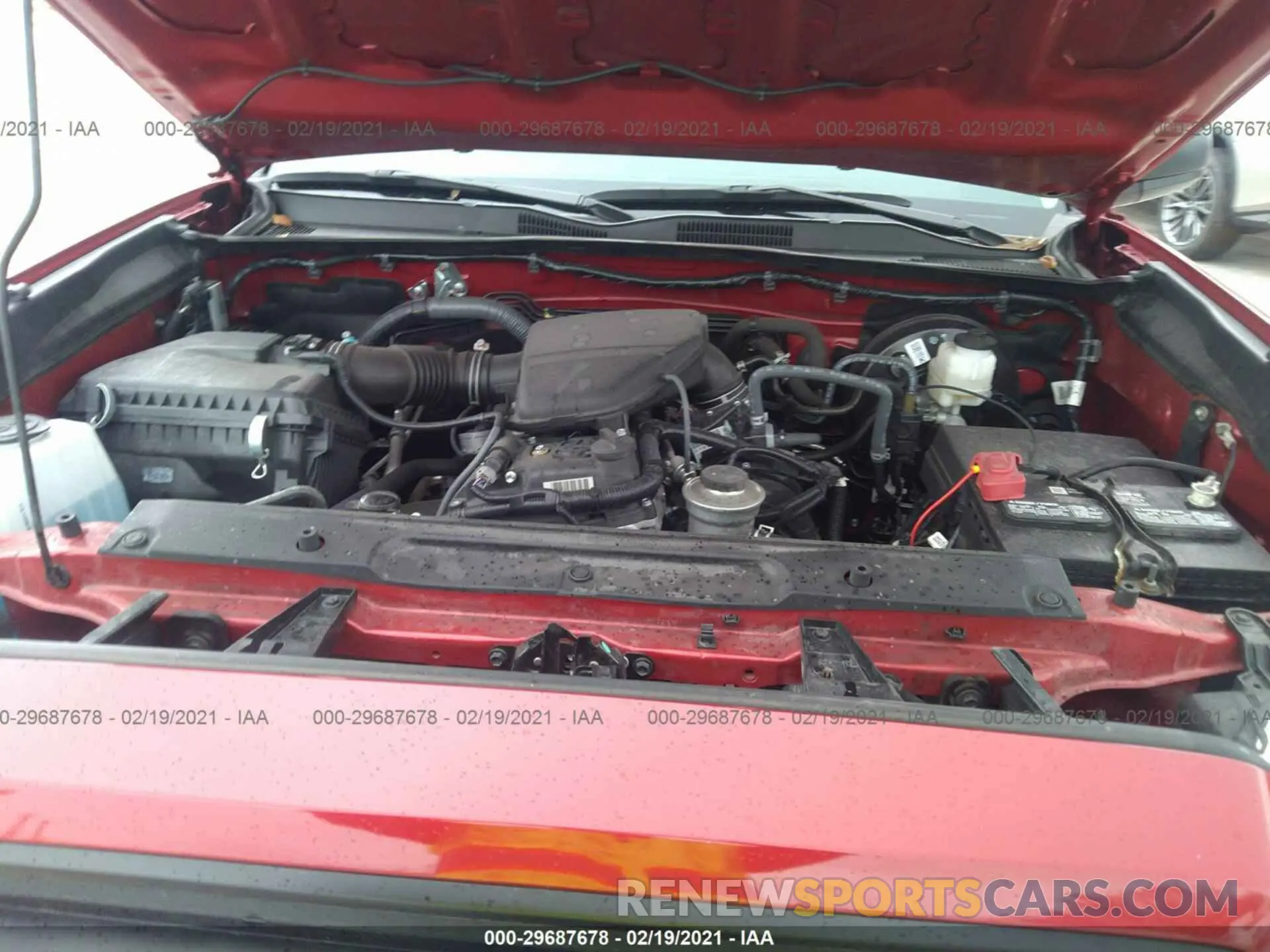 10 Photograph of a damaged car 5TFRX5GN6LX177004 TOYOTA TACOMA 2WD 2020