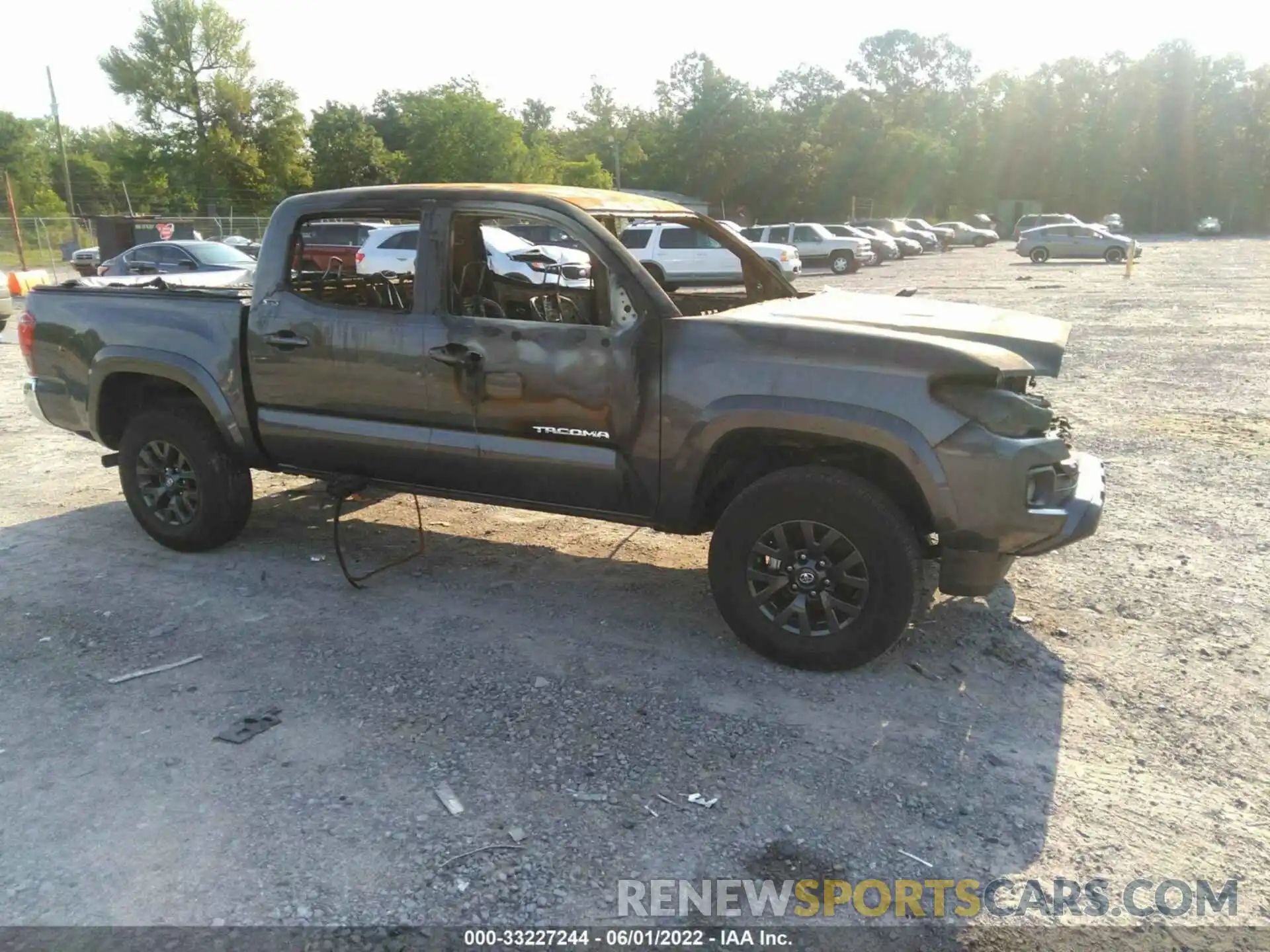 1 Photograph of a damaged car 3TMAZ5CN2MM142903 TOYOTA TACOMA 2WD 2021