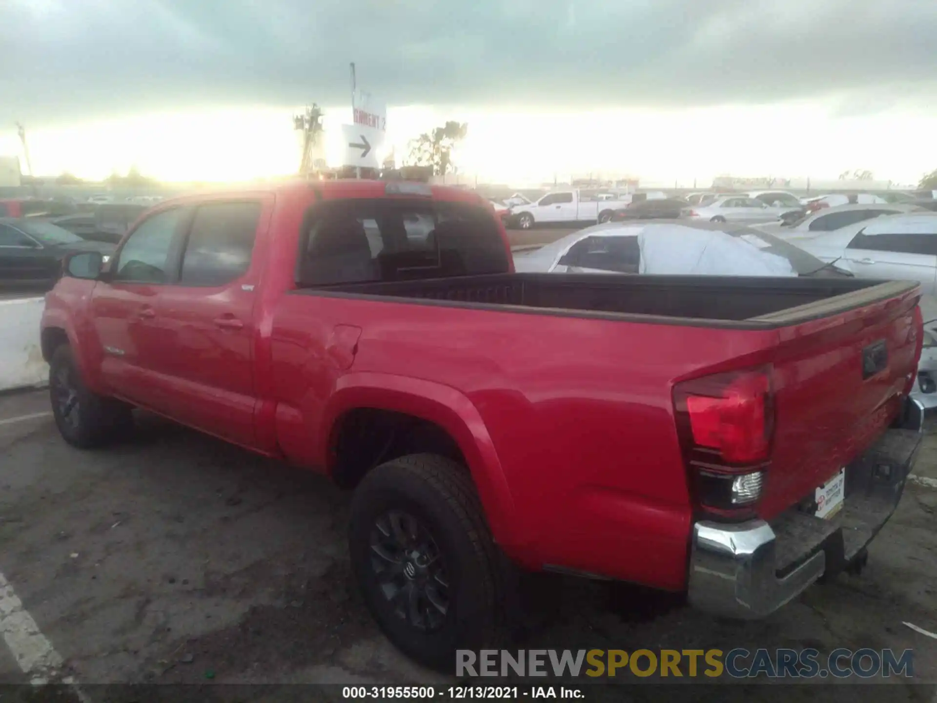 3 Photograph of a damaged car 3TMBZ5DN0MM031463 TOYOTA TACOMA 2WD 2021