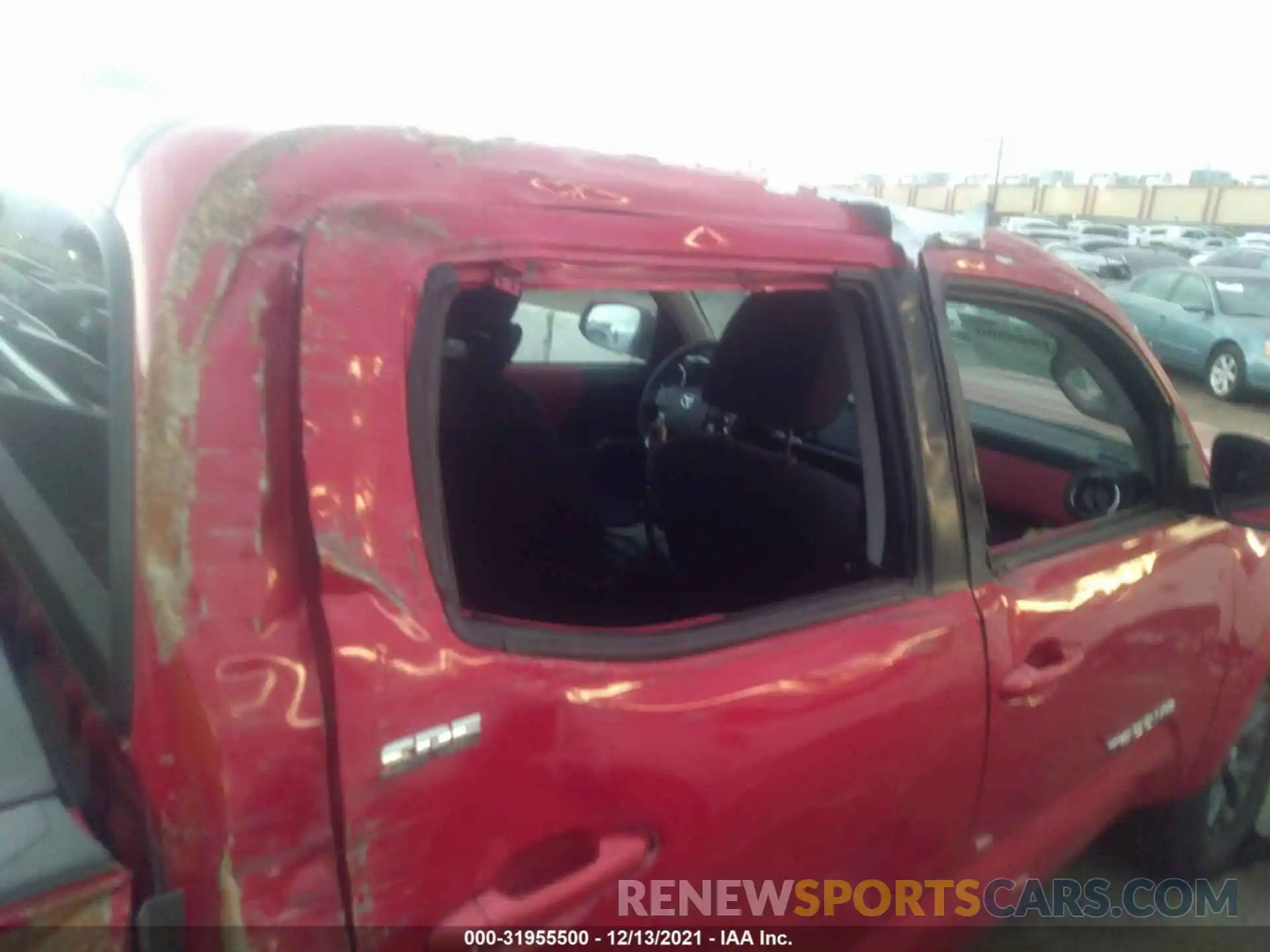 6 Photograph of a damaged car 3TMBZ5DN0MM031463 TOYOTA TACOMA 2WD 2021