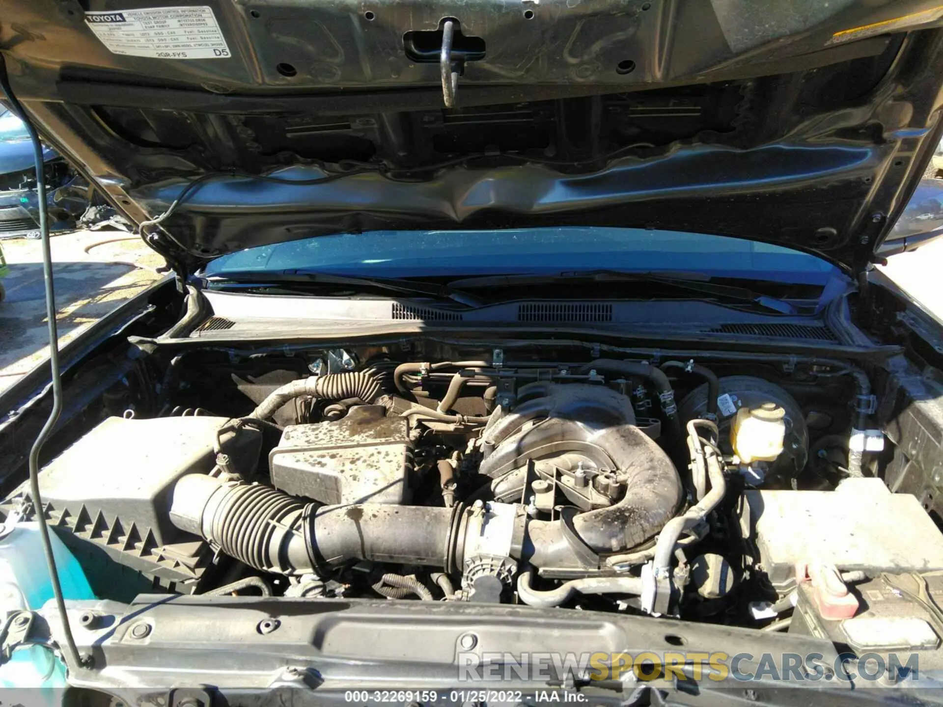 10 Photograph of a damaged car 3TMBZ5DNXMM027601 TOYOTA TACOMA 2WD 2021