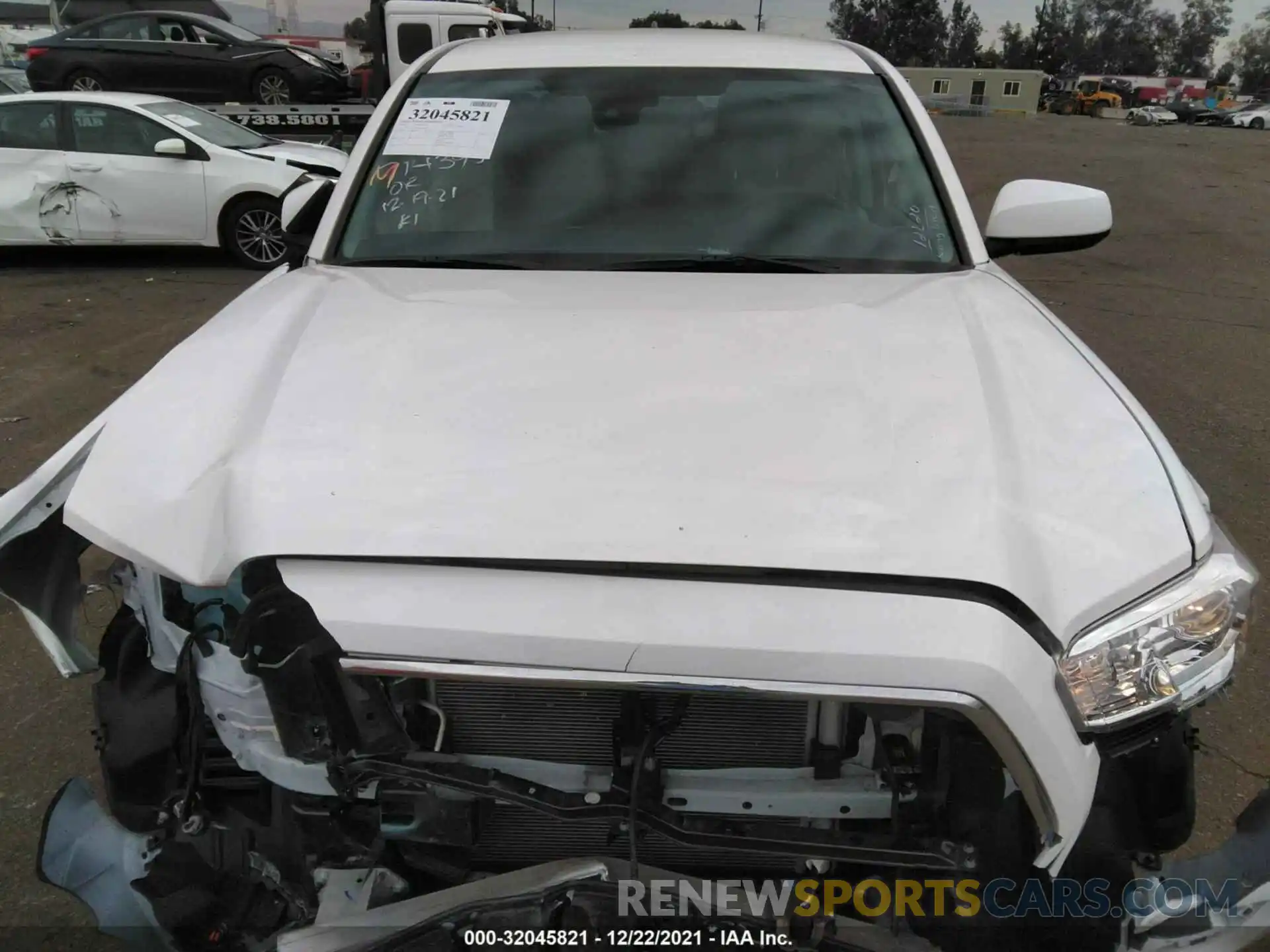 10 Photograph of a damaged car 3TYAX5GN0MT011764 TOYOTA TACOMA 2WD 2021