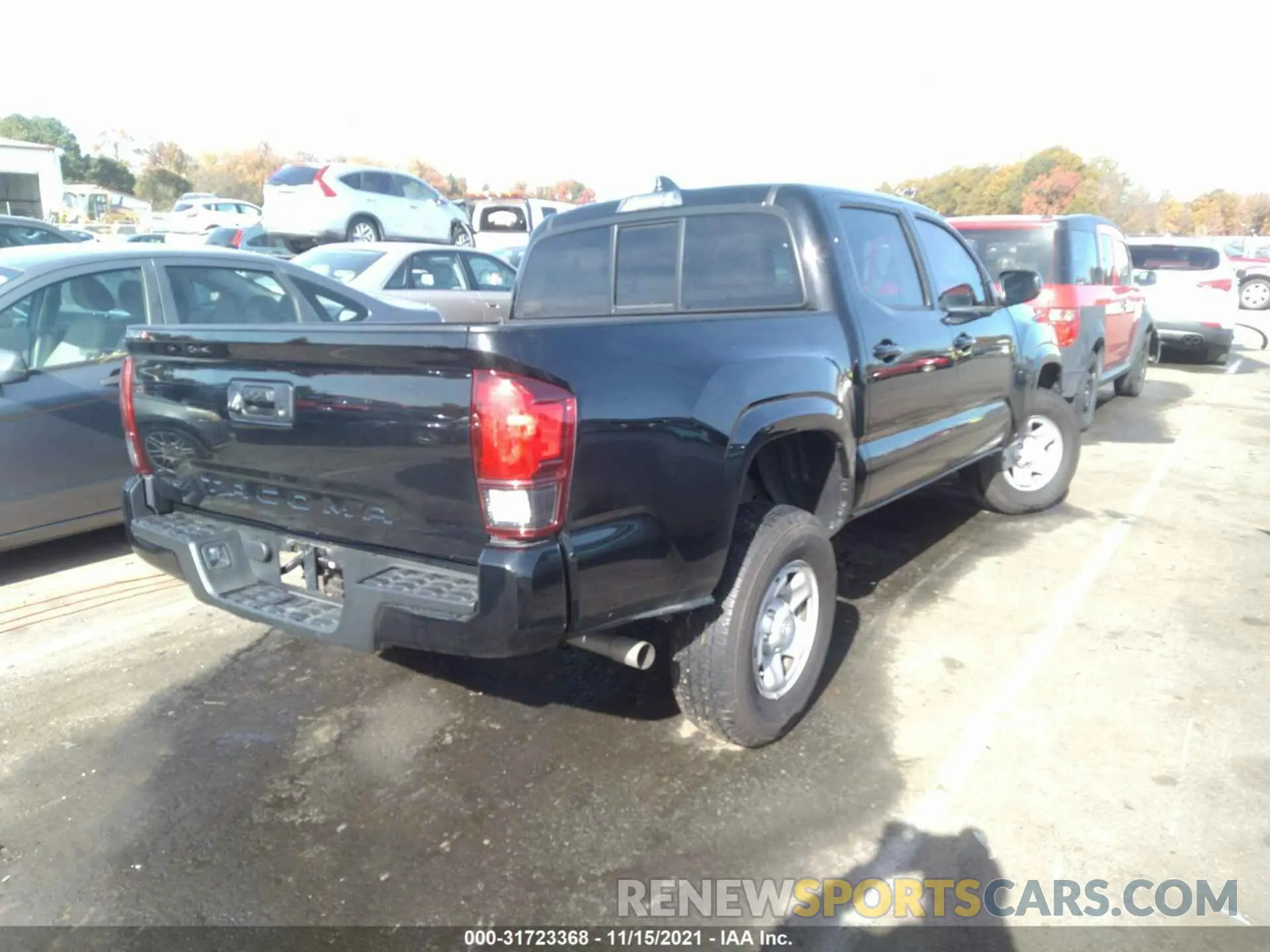4 Photograph of a damaged car 3TYAX5GN1MT022143 TOYOTA TACOMA 2WD 2021