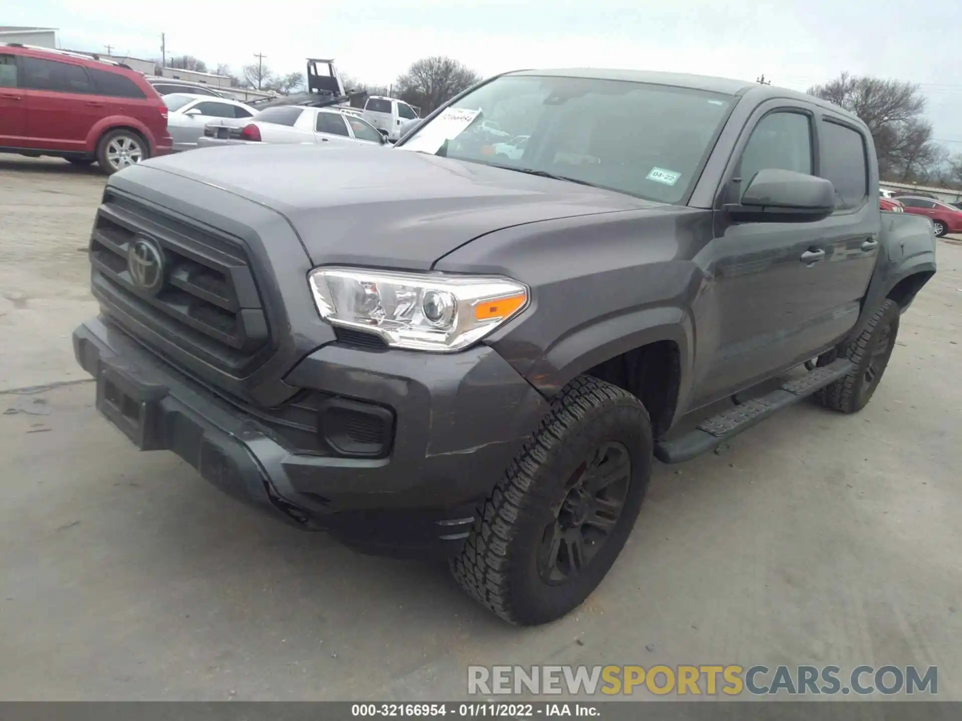 2 Photograph of a damaged car 3TYAX5GN4MT012822 TOYOTA TACOMA 2WD 2021