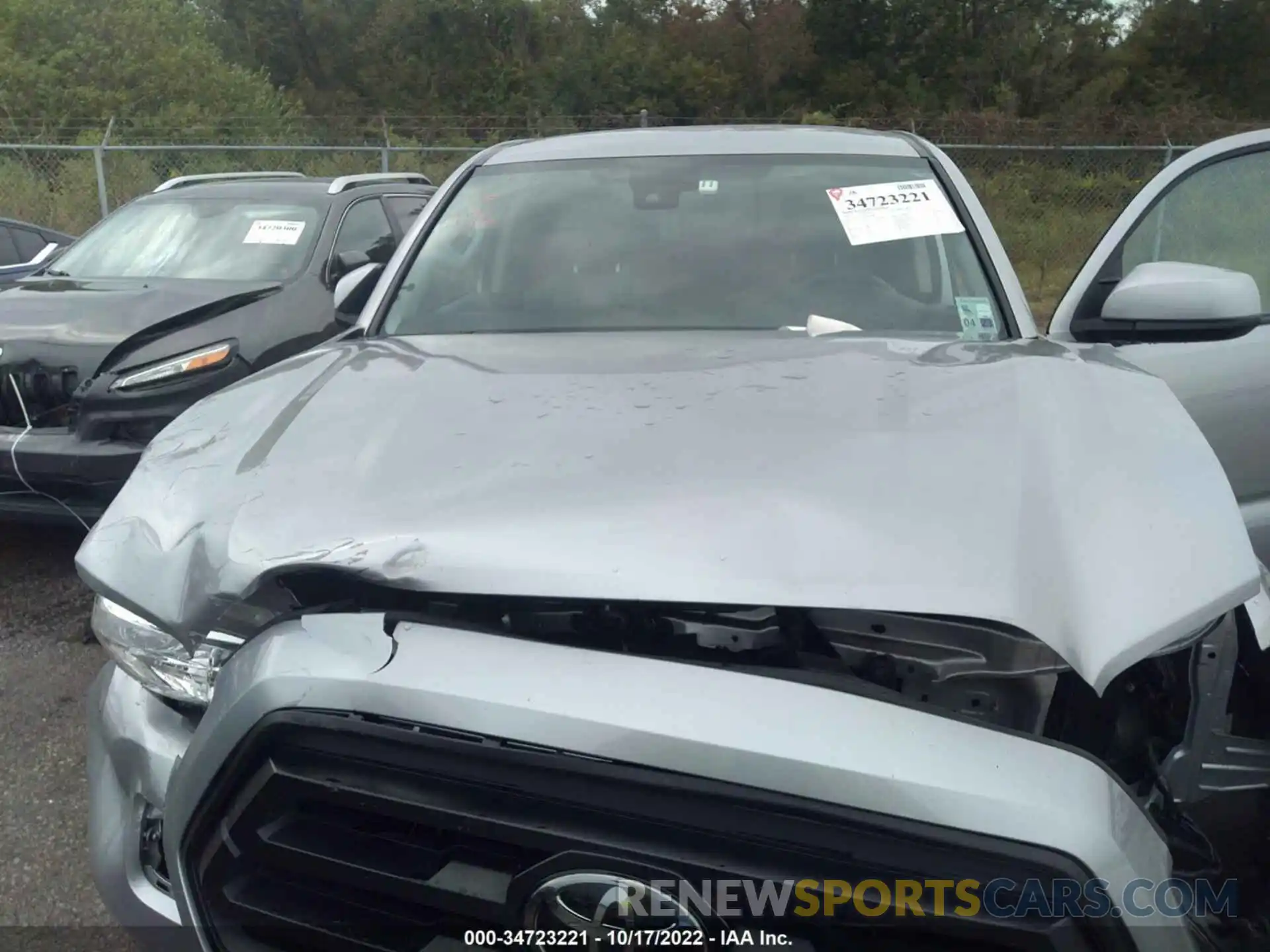 10 Photograph of a damaged car 3TYAX5GN4MT018054 TOYOTA TACOMA 2WD 2021