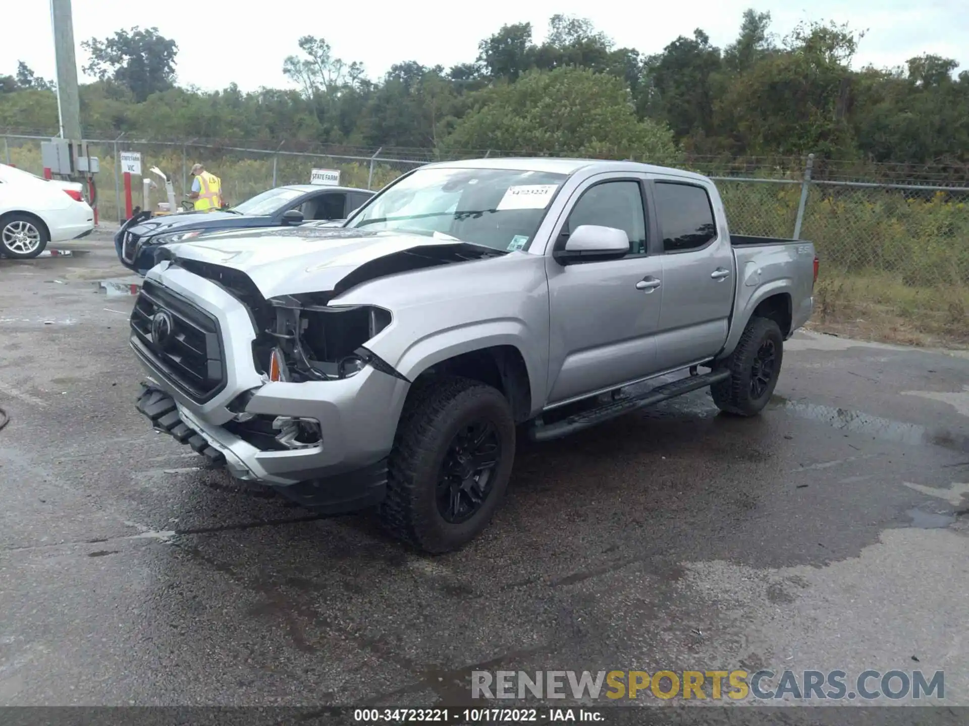 2 Photograph of a damaged car 3TYAX5GN4MT018054 TOYOTA TACOMA 2WD 2021