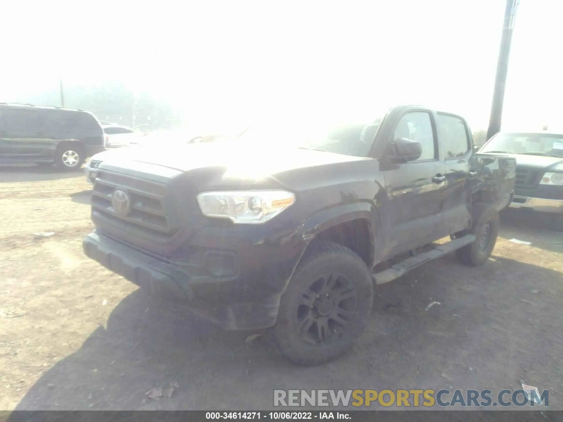 2 Photograph of a damaged car 3TYAX5GN5MT013591 TOYOTA TACOMA 2WD 2021