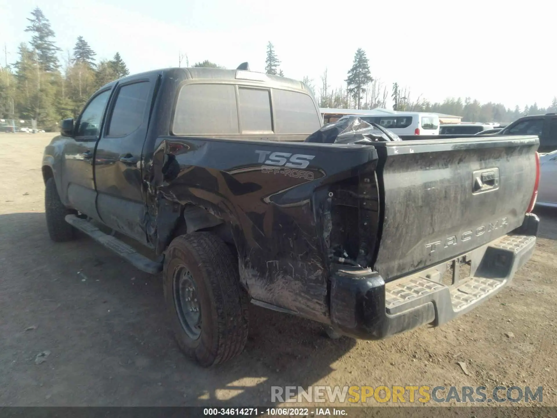 3 Photograph of a damaged car 3TYAX5GN5MT013591 TOYOTA TACOMA 2WD 2021
