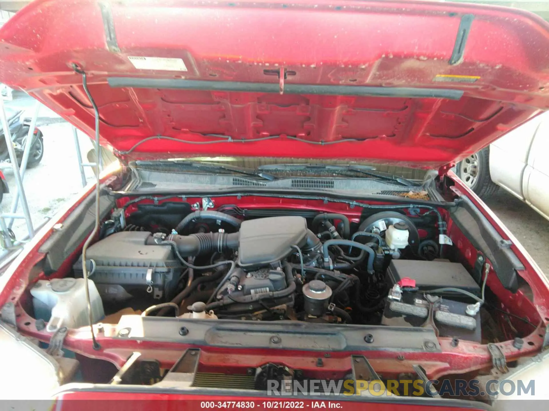 10 Photograph of a damaged car 3TYAX5GN8MT012015 TOYOTA TACOMA 2WD 2021