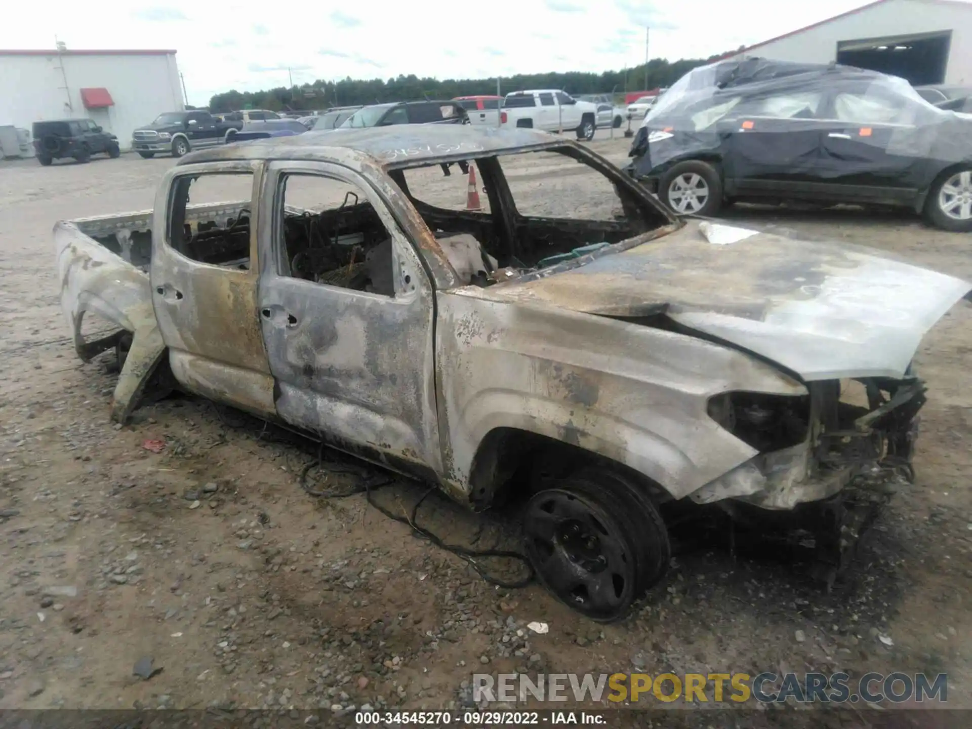 1 Photograph of a damaged car 3TYAX5GN8MT014217 TOYOTA TACOMA 2WD 2021