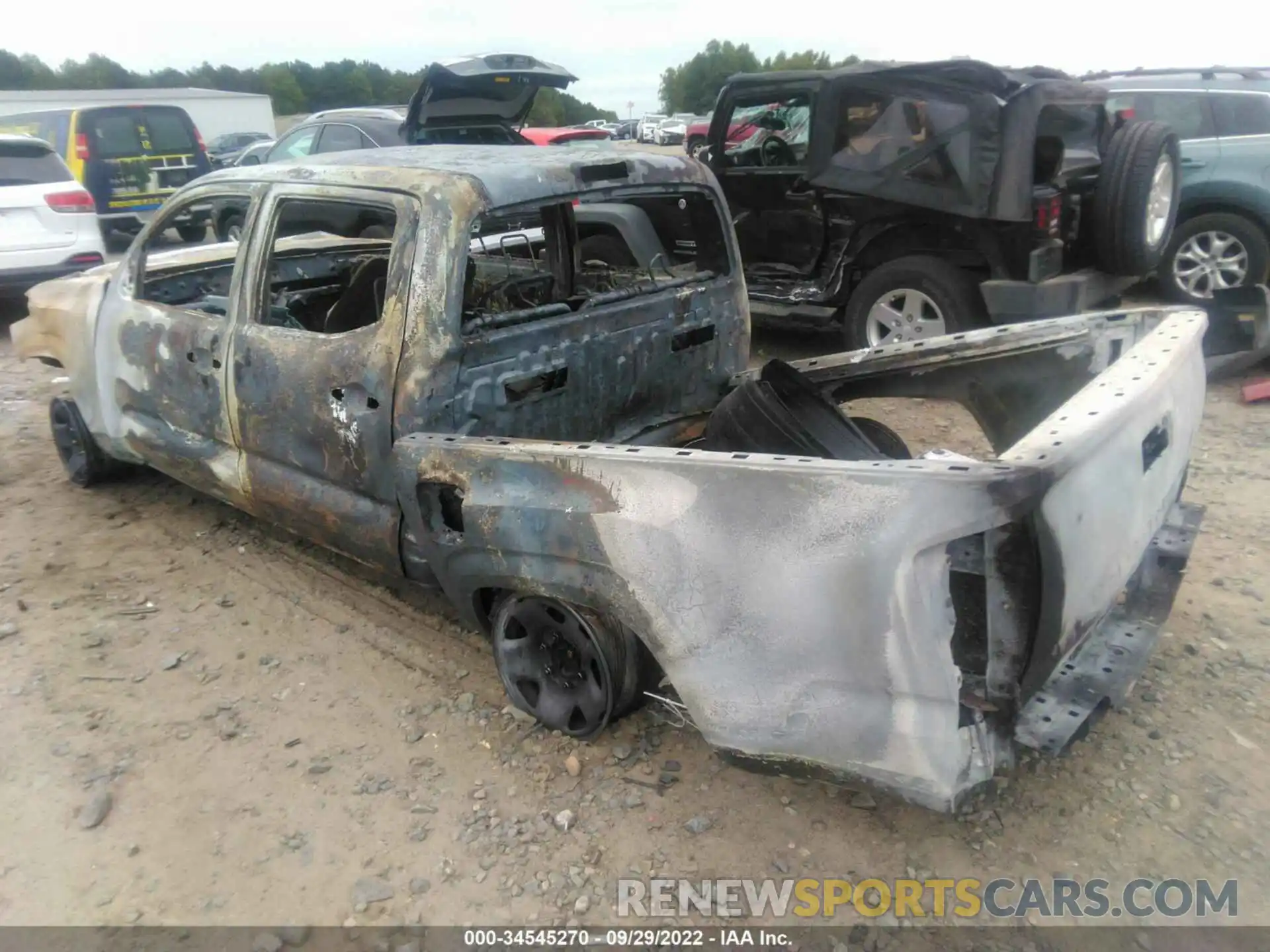 3 Photograph of a damaged car 3TYAX5GN8MT014217 TOYOTA TACOMA 2WD 2021