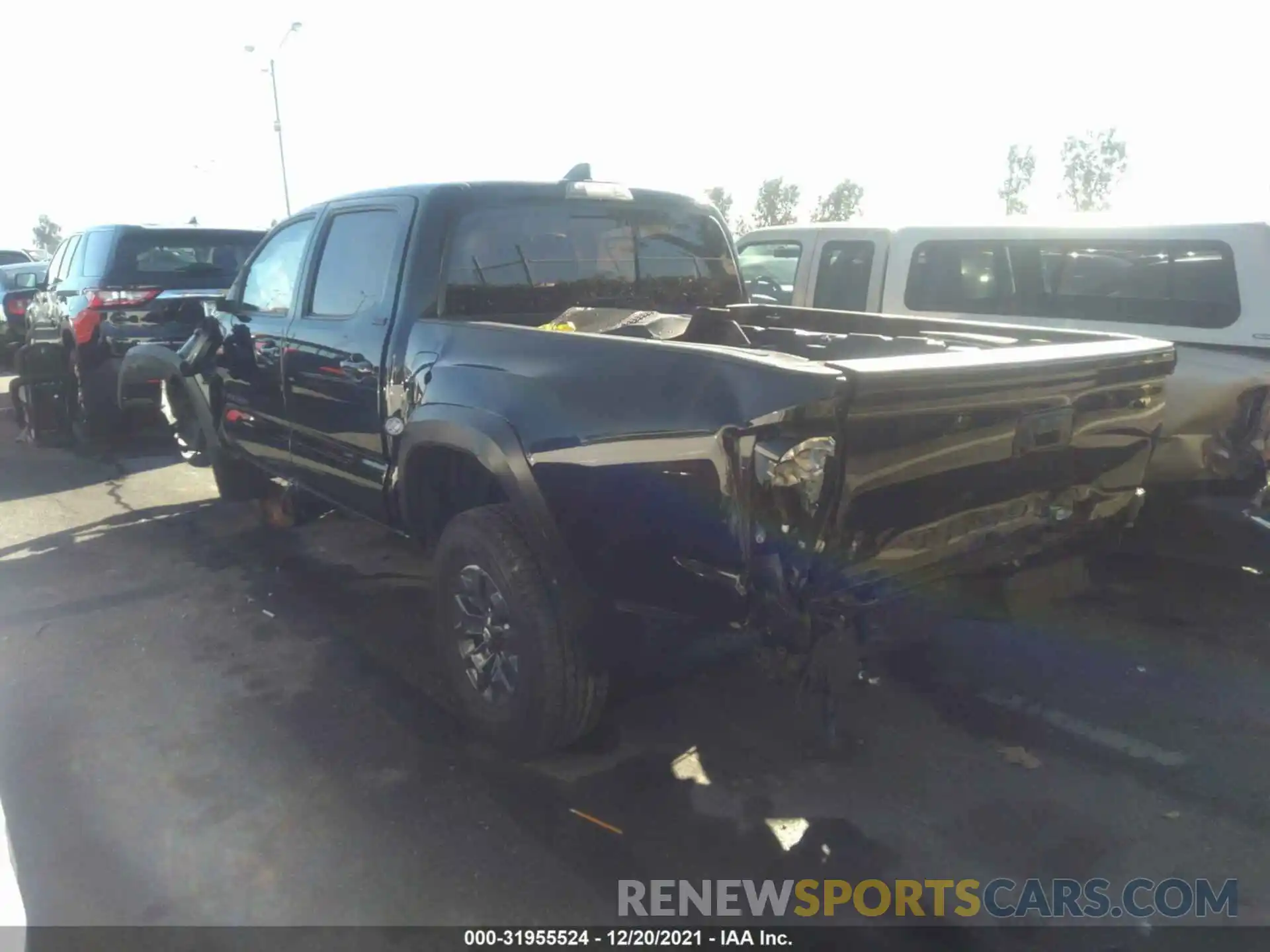 3 Photograph of a damaged car 3TYAZ5CN0MT002580 TOYOTA TACOMA 2WD 2021