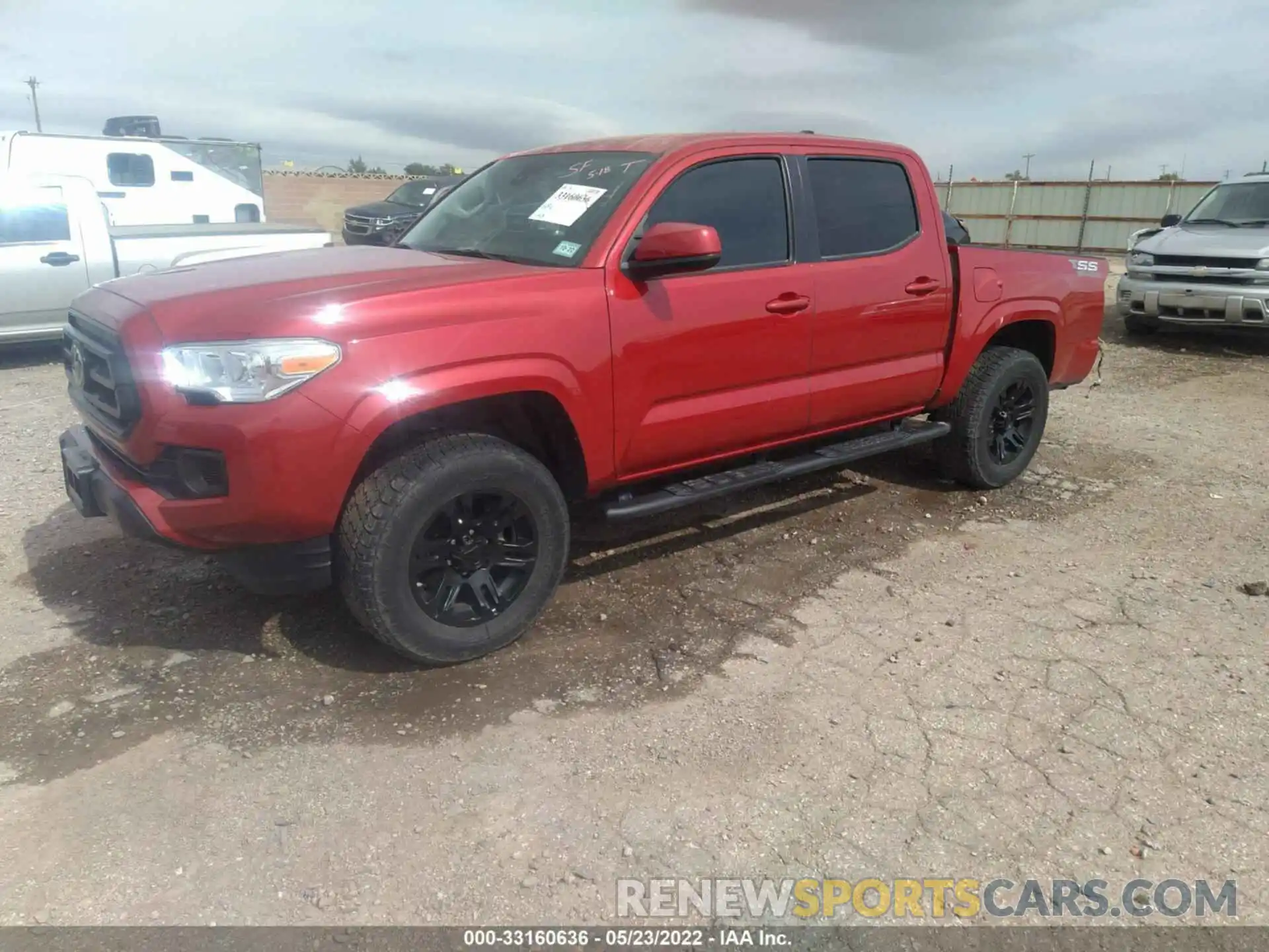 2 Photograph of a damaged car 5TFAX5GN1MX190791 TOYOTA TACOMA 2WD 2021