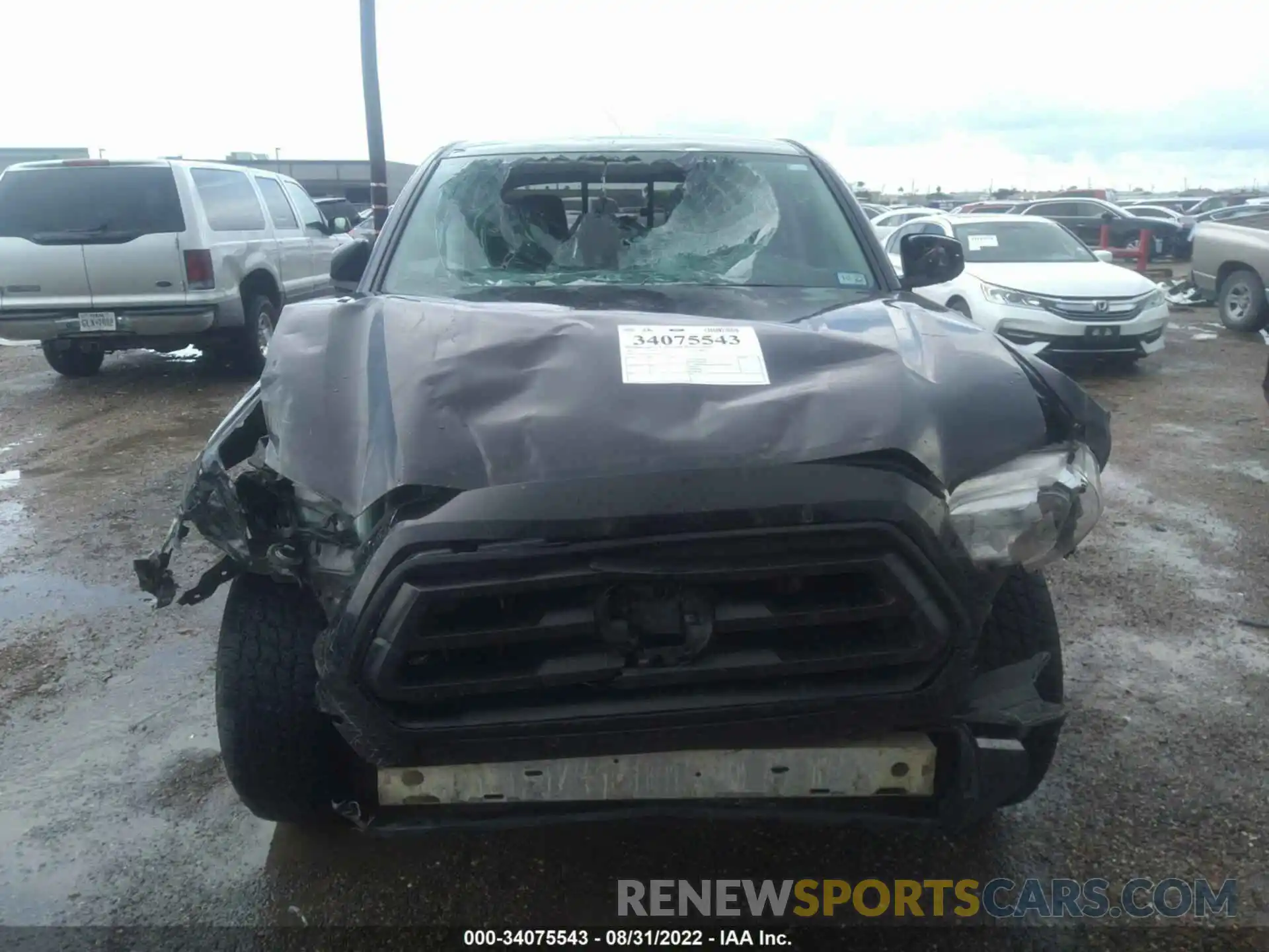 6 Photograph of a damaged car 5TFAX5GN7MX189614 TOYOTA TACOMA 2WD 2021