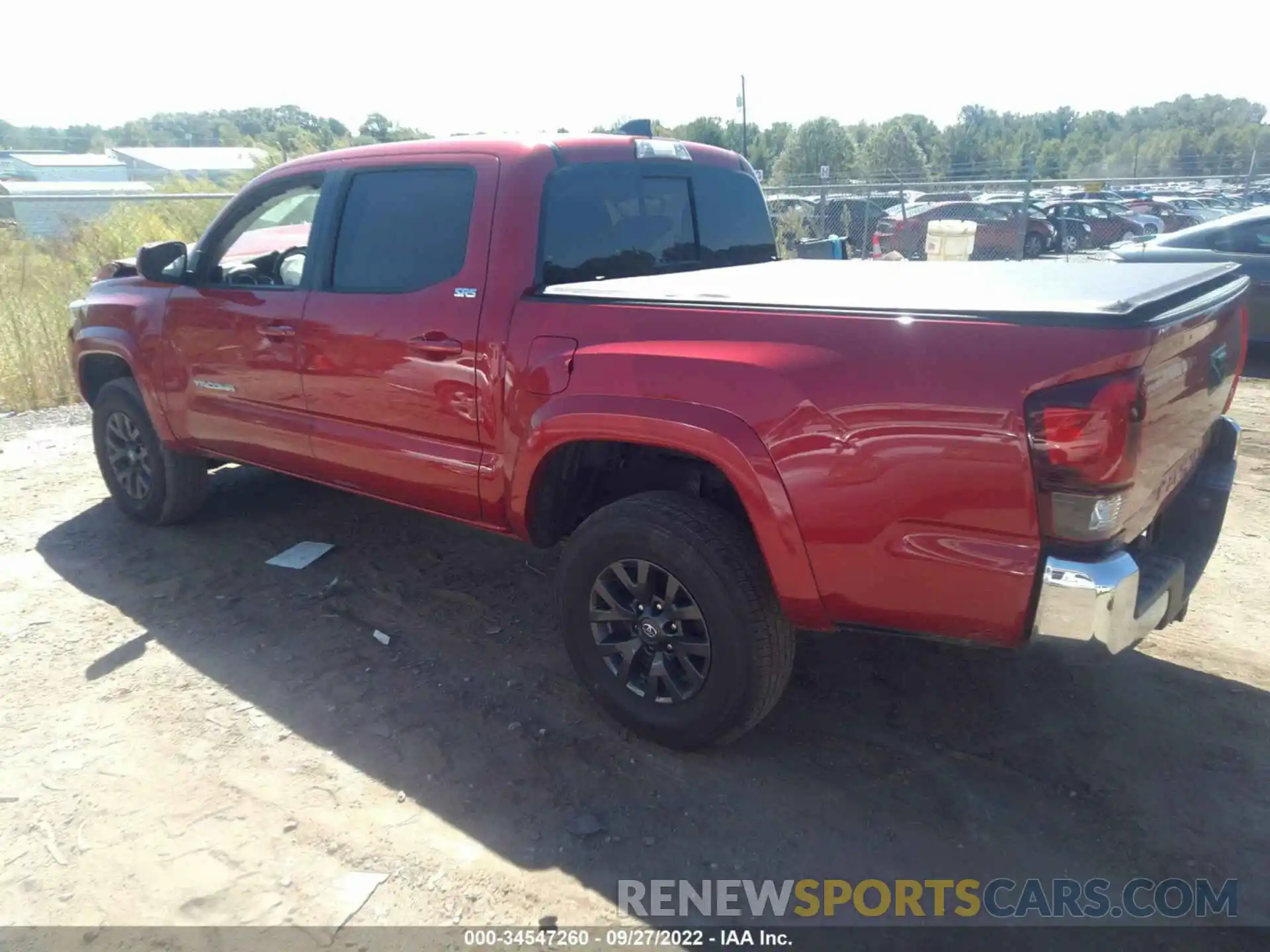 3 Photograph of a damaged car 5TFAZ5CN2MX095608 TOYOTA TACOMA 2WD 2021