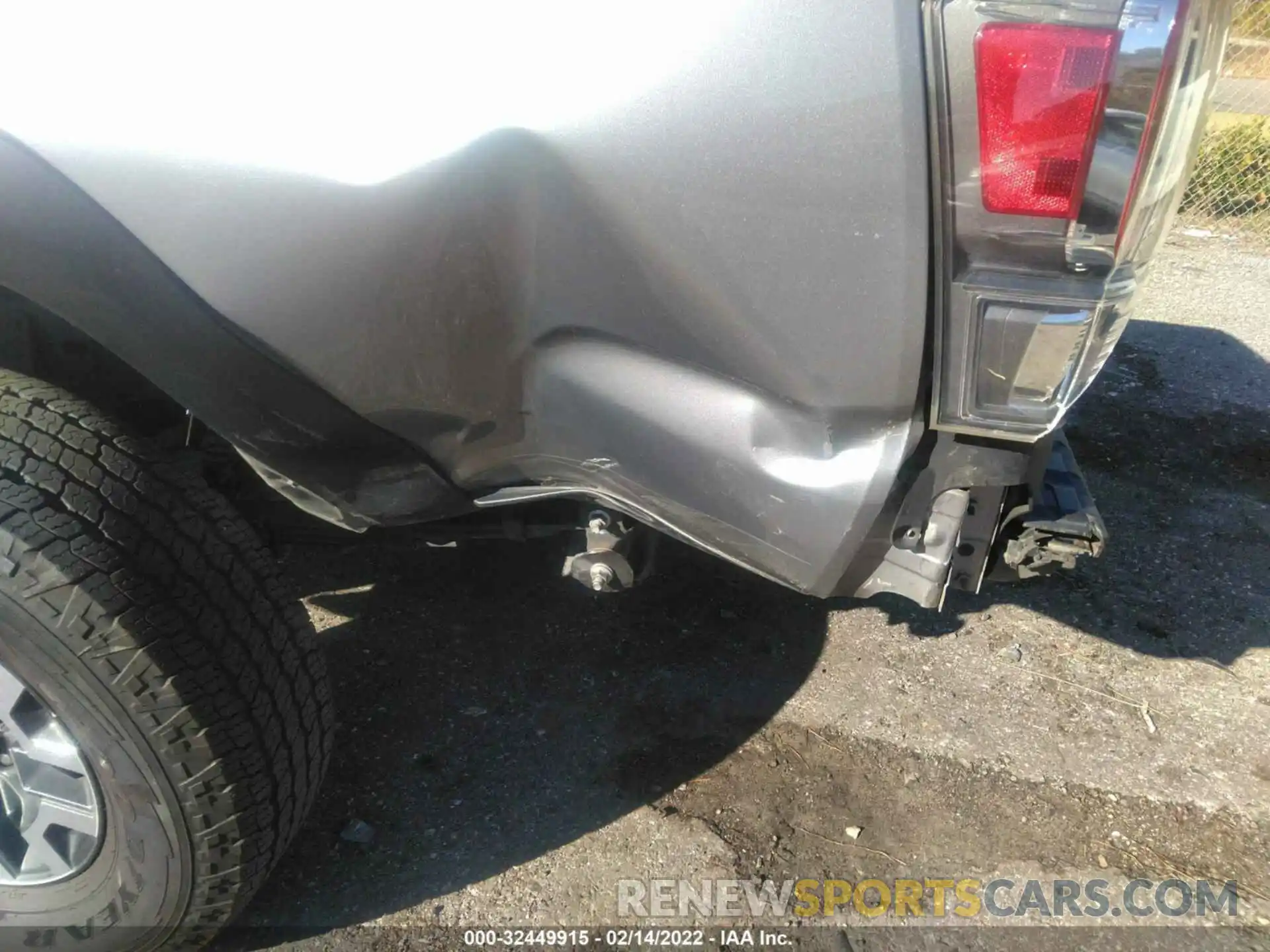 6 Photograph of a damaged car 5TFAZ5CNXMX100876 TOYOTA TACOMA 2WD 2021