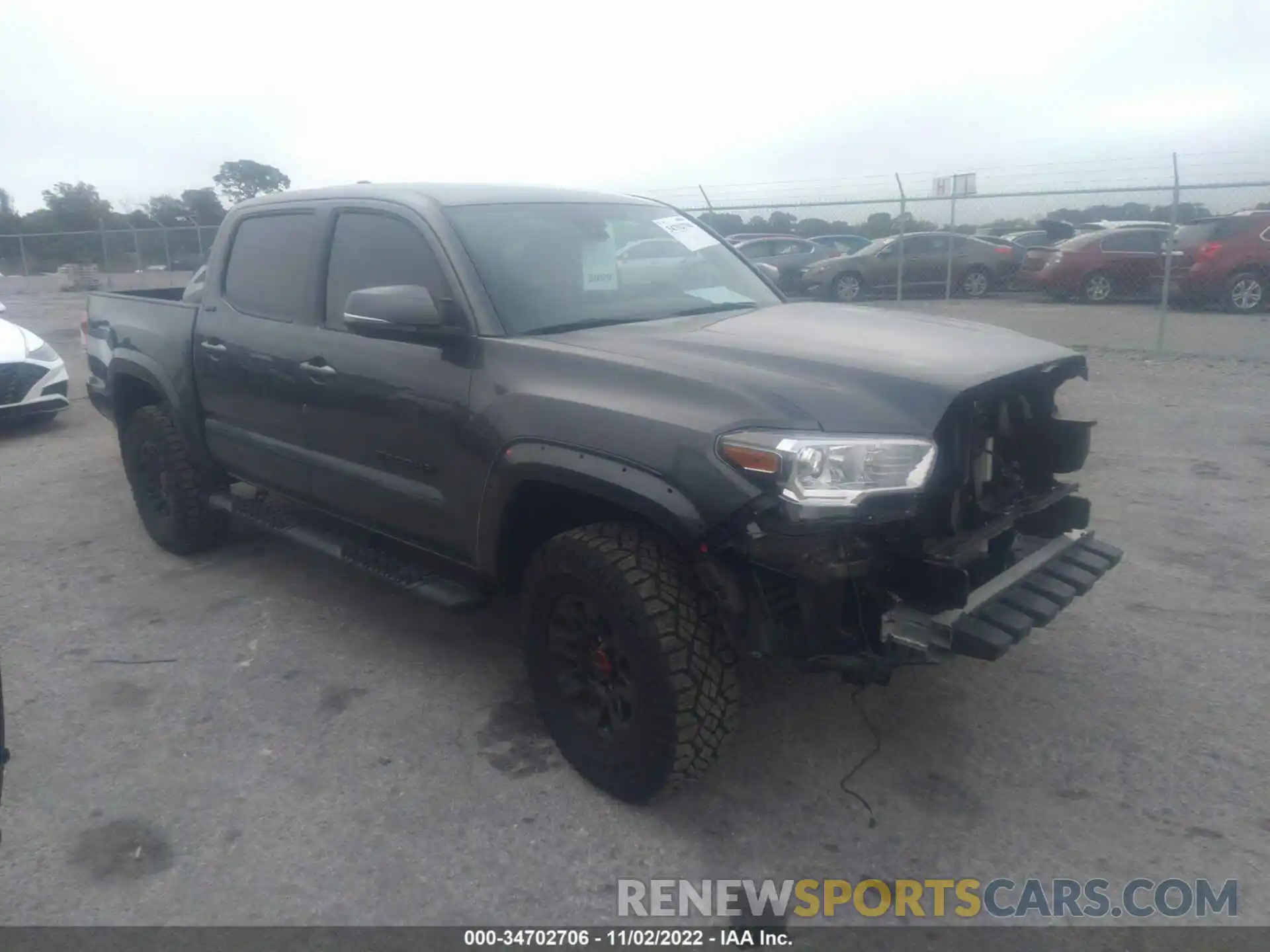 1 Photograph of a damaged car 3TMAZ5CN2NM168466 TOYOTA TACOMA 2WD 2022