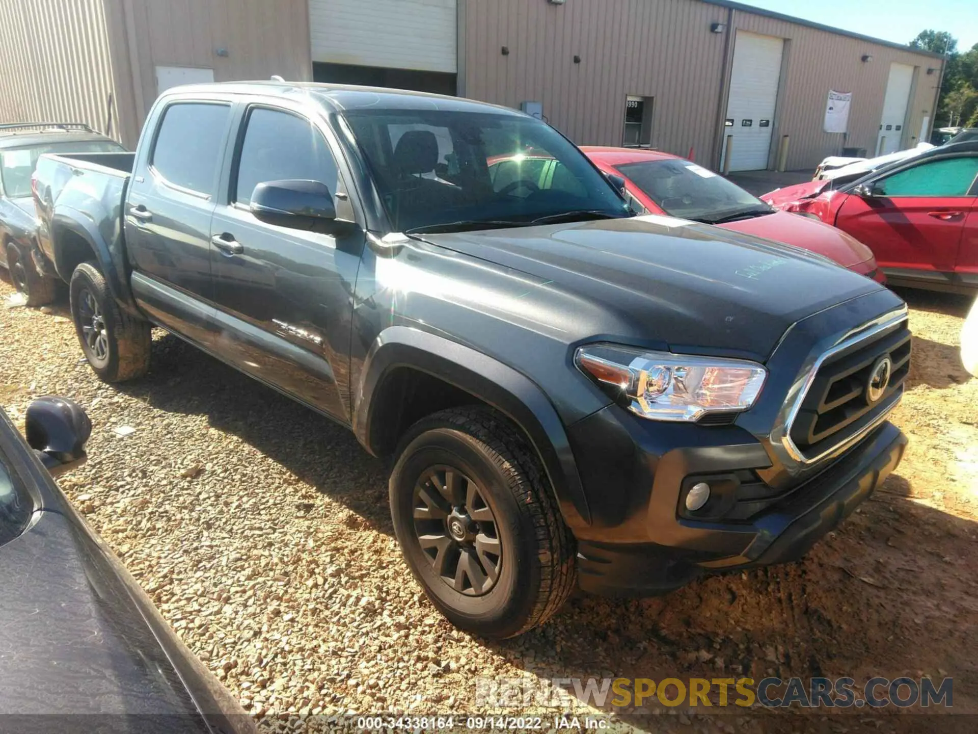 1 Photograph of a damaged car 3TMAZ5CN8NM170707 TOYOTA TACOMA 2WD 2022