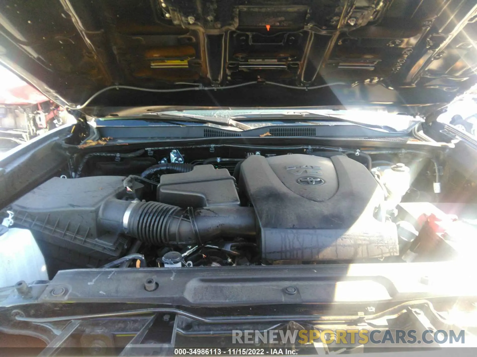 10 Photograph of a damaged car 3TMAZ5CNXNM172975 TOYOTA TACOMA 2WD 2022