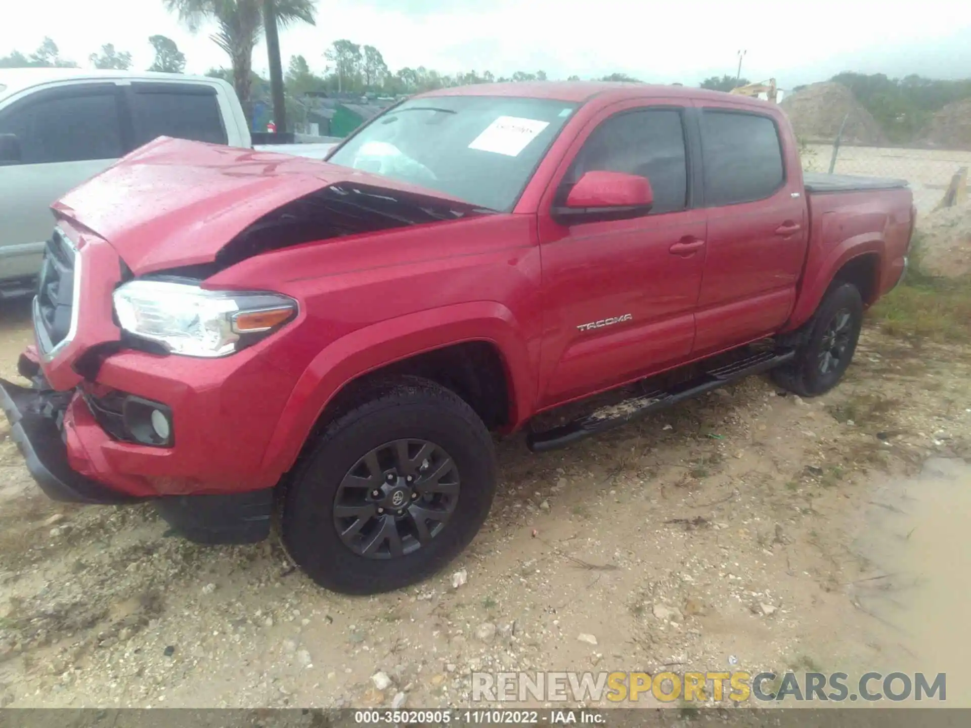 2 Photograph of a damaged car 3TYAX5GN1NT056567 TOYOTA TACOMA 2WD 2022