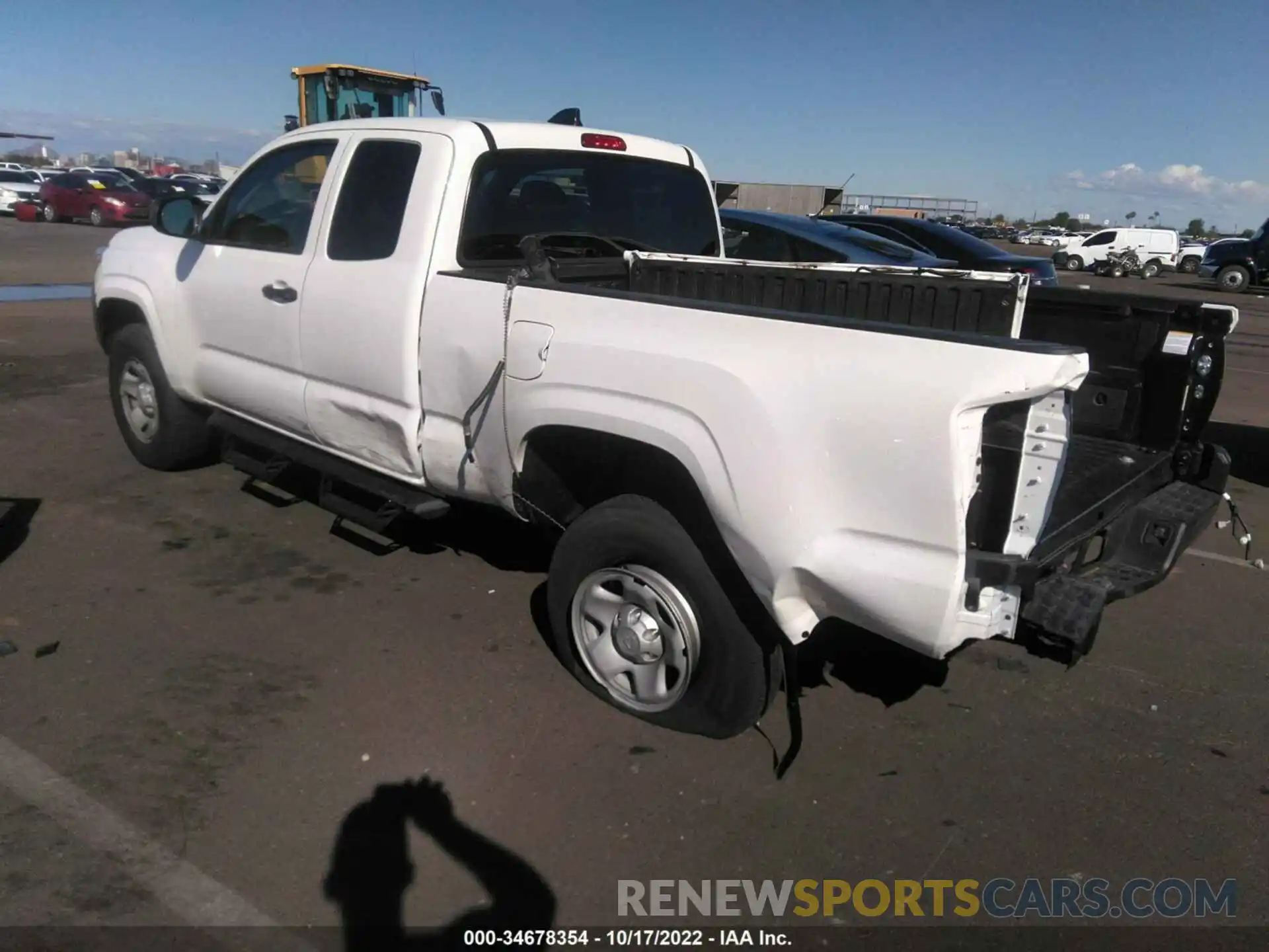 6 Photograph of a damaged car 3TYRX5GN8NT049201 TOYOTA TACOMA 2WD 2022