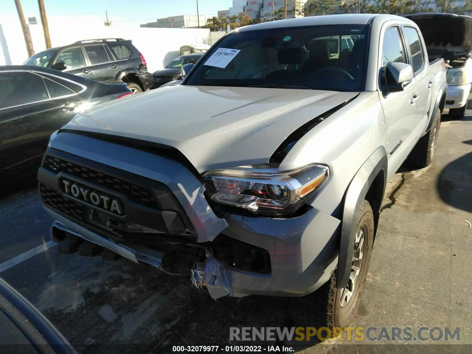 6 Photograph of a damaged car 3TMCZ5AN0KM200919 TOYOTA TACOMA 4WD 2019