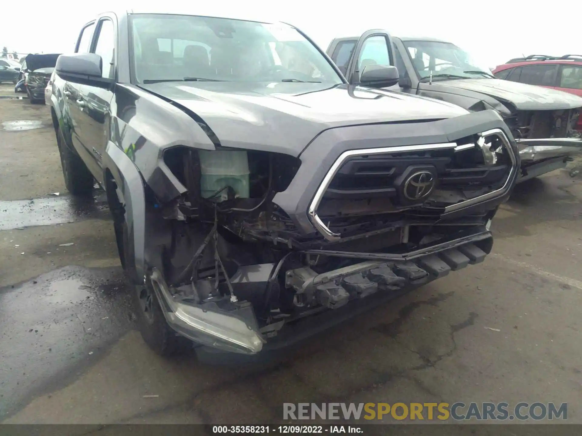 6 Photograph of a damaged car 3TMCZ5AN0KM279430 TOYOTA TACOMA 4WD 2019