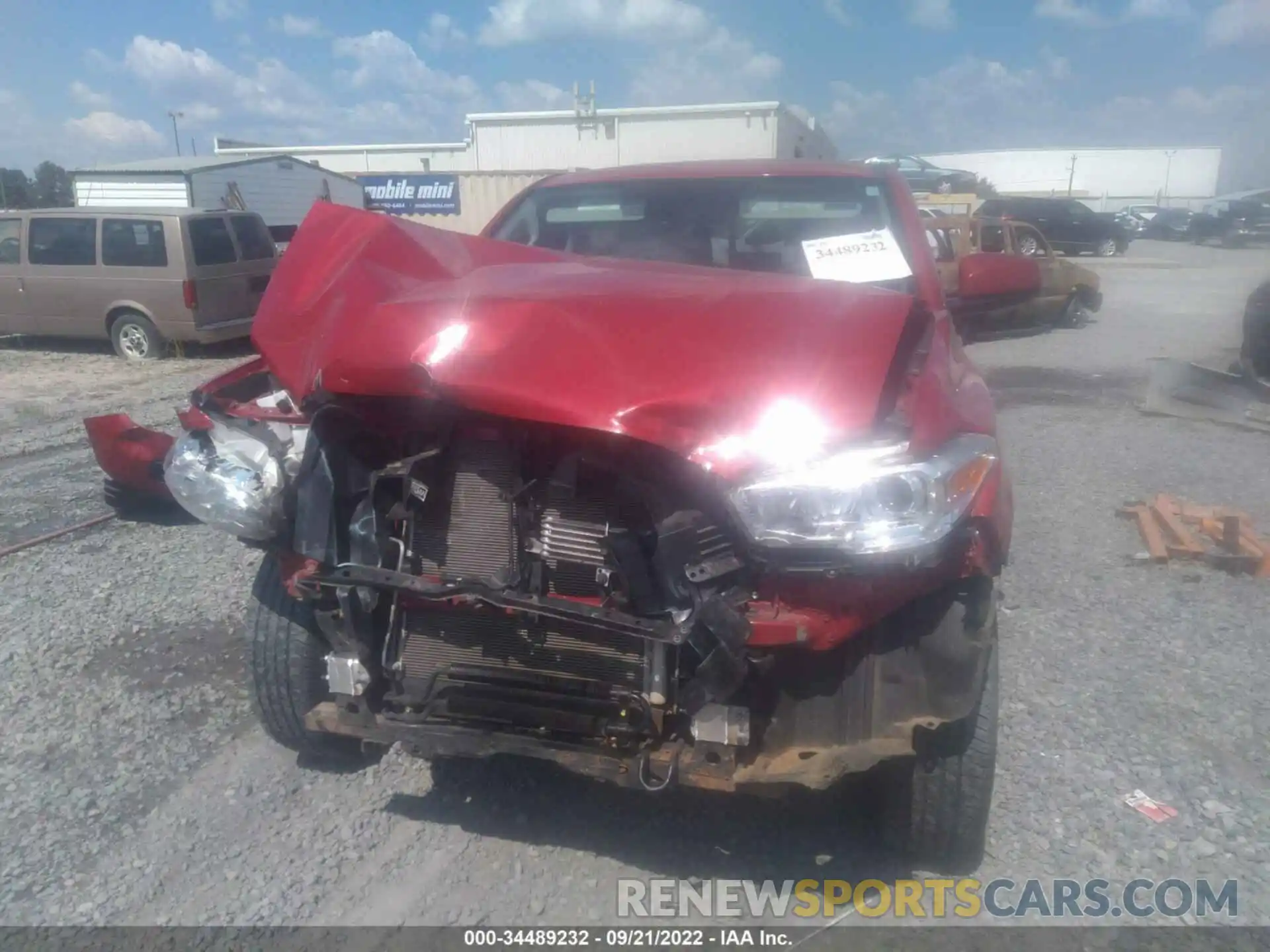 6 Photograph of a damaged car 3TMCZ5AN1KM255797 TOYOTA TACOMA 4WD 2019