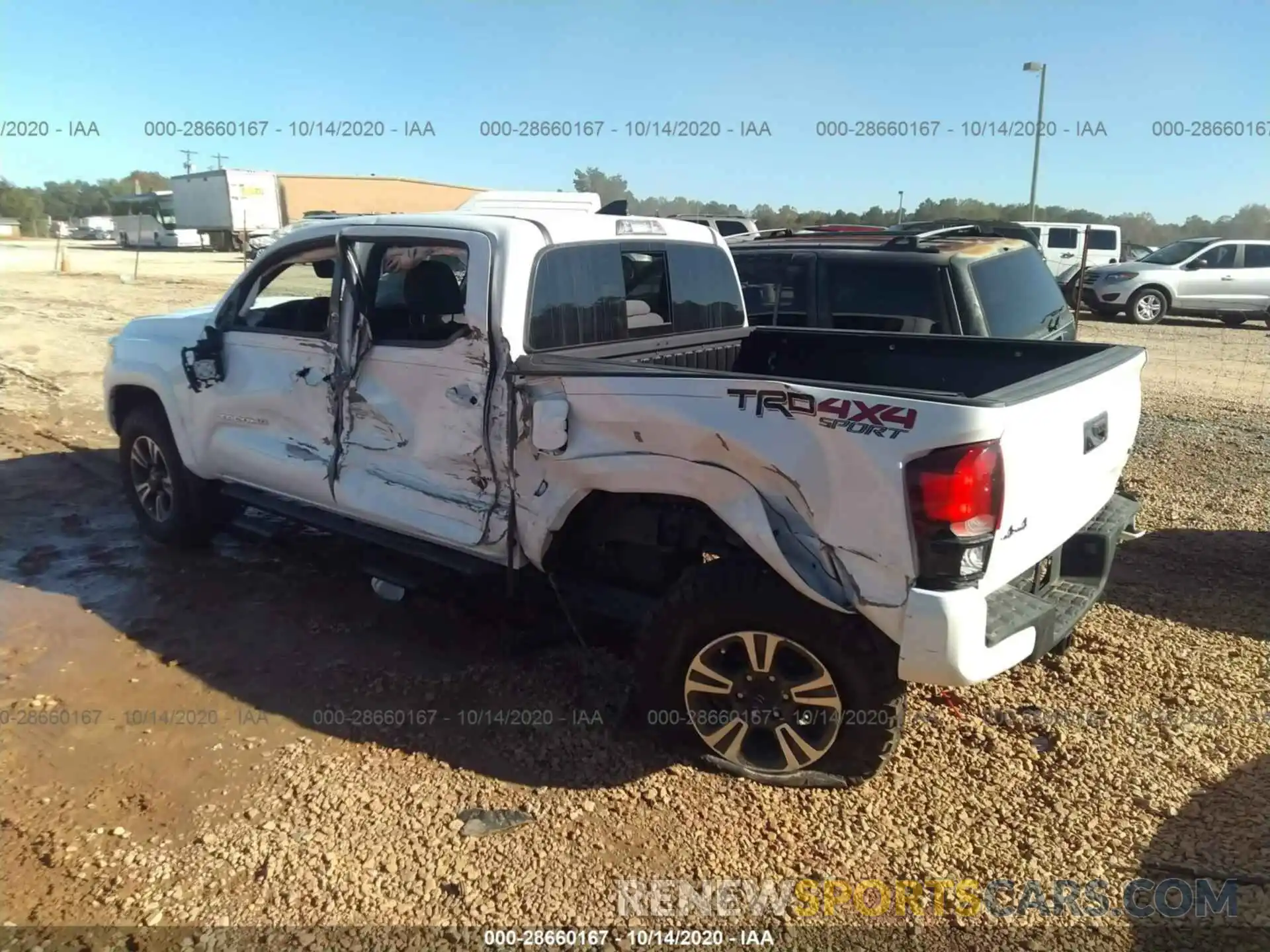 3 Photograph of a damaged car 3TMCZ5AN2KM196775 TOYOTA TACOMA 4WD 2019