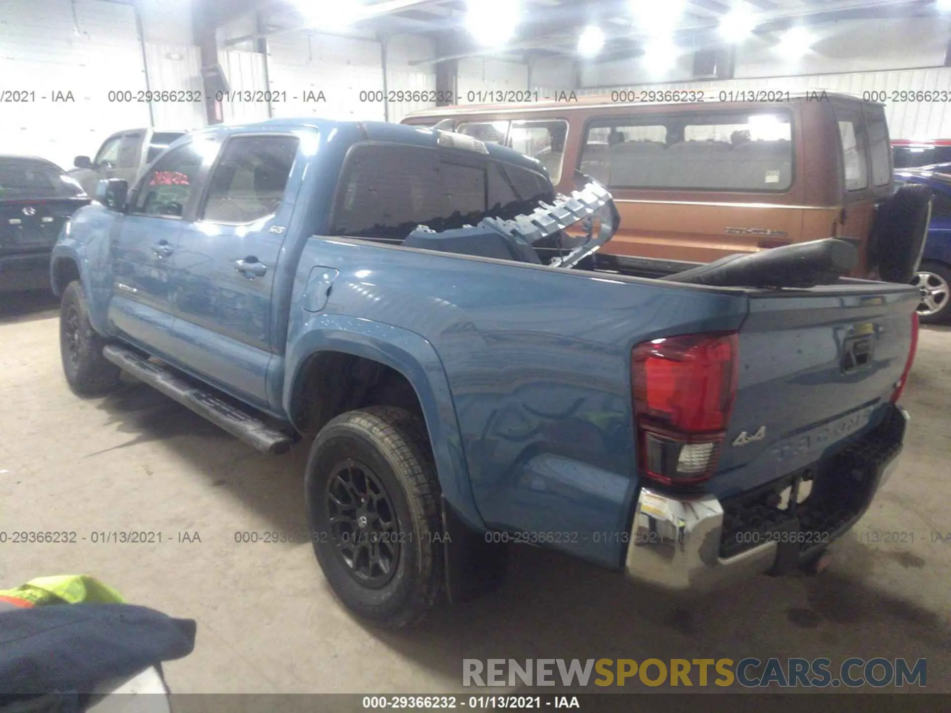 3 Photograph of a damaged car 3TMCZ5AN2KM197389 TOYOTA TACOMA 4WD 2019