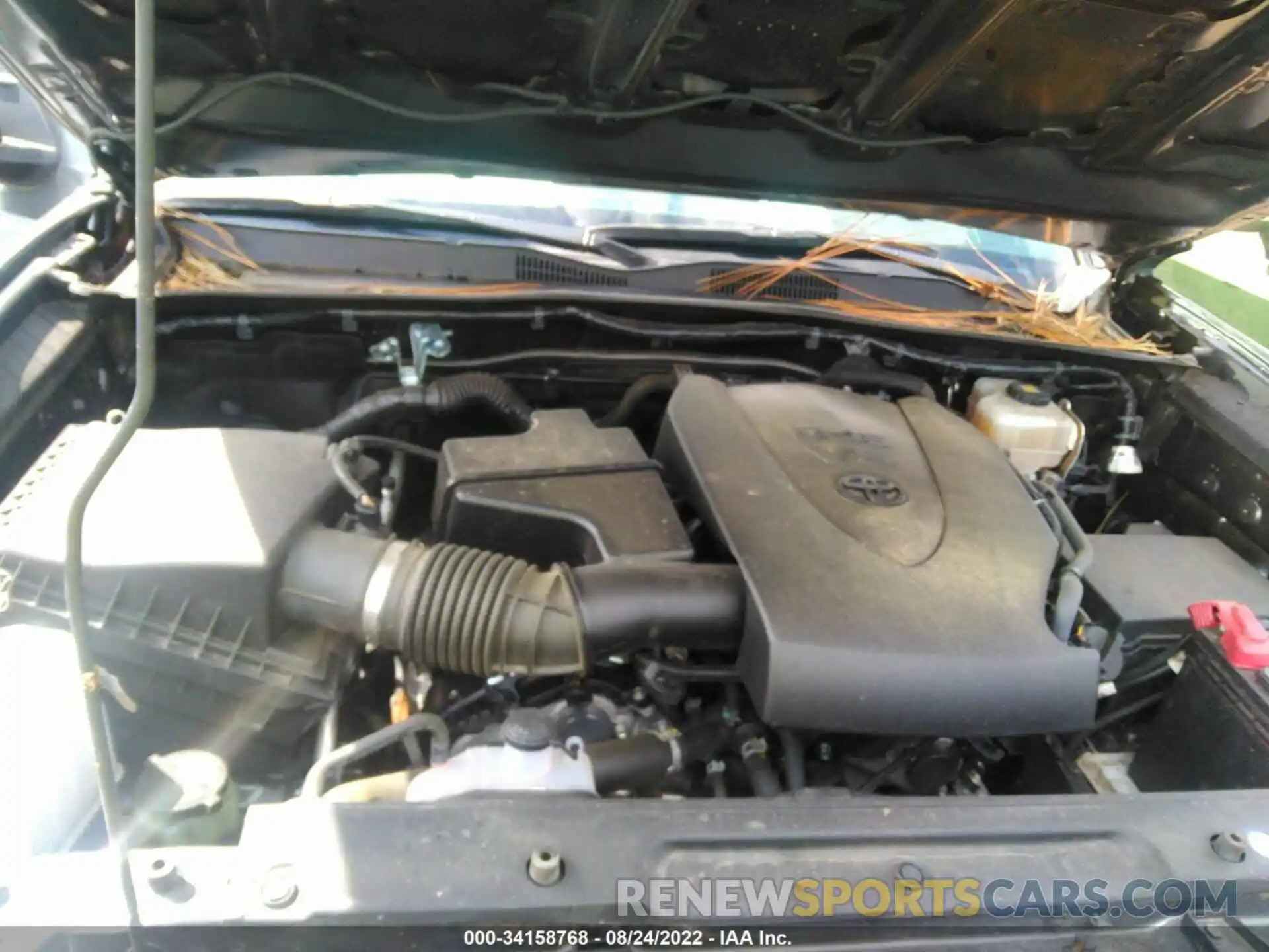 10 Photograph of a damaged car 3TMCZ5AN2KM252746 TOYOTA TACOMA 4WD 2019