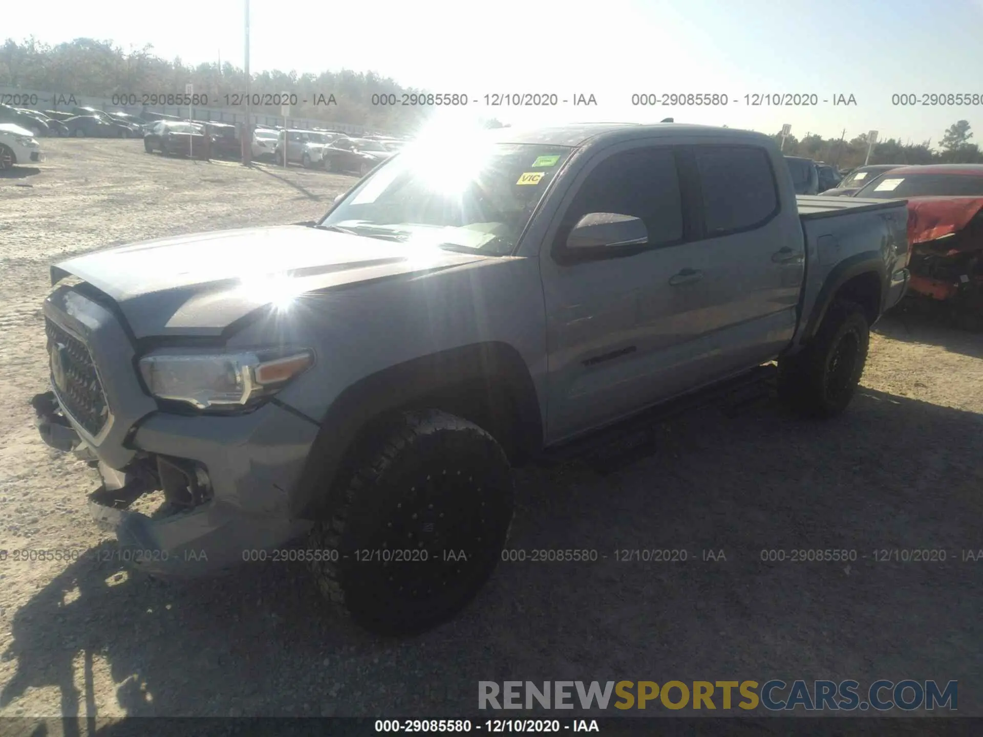 2 Photograph of a damaged car 3TMCZ5AN3KM194887 TOYOTA TACOMA 4WD 2019
