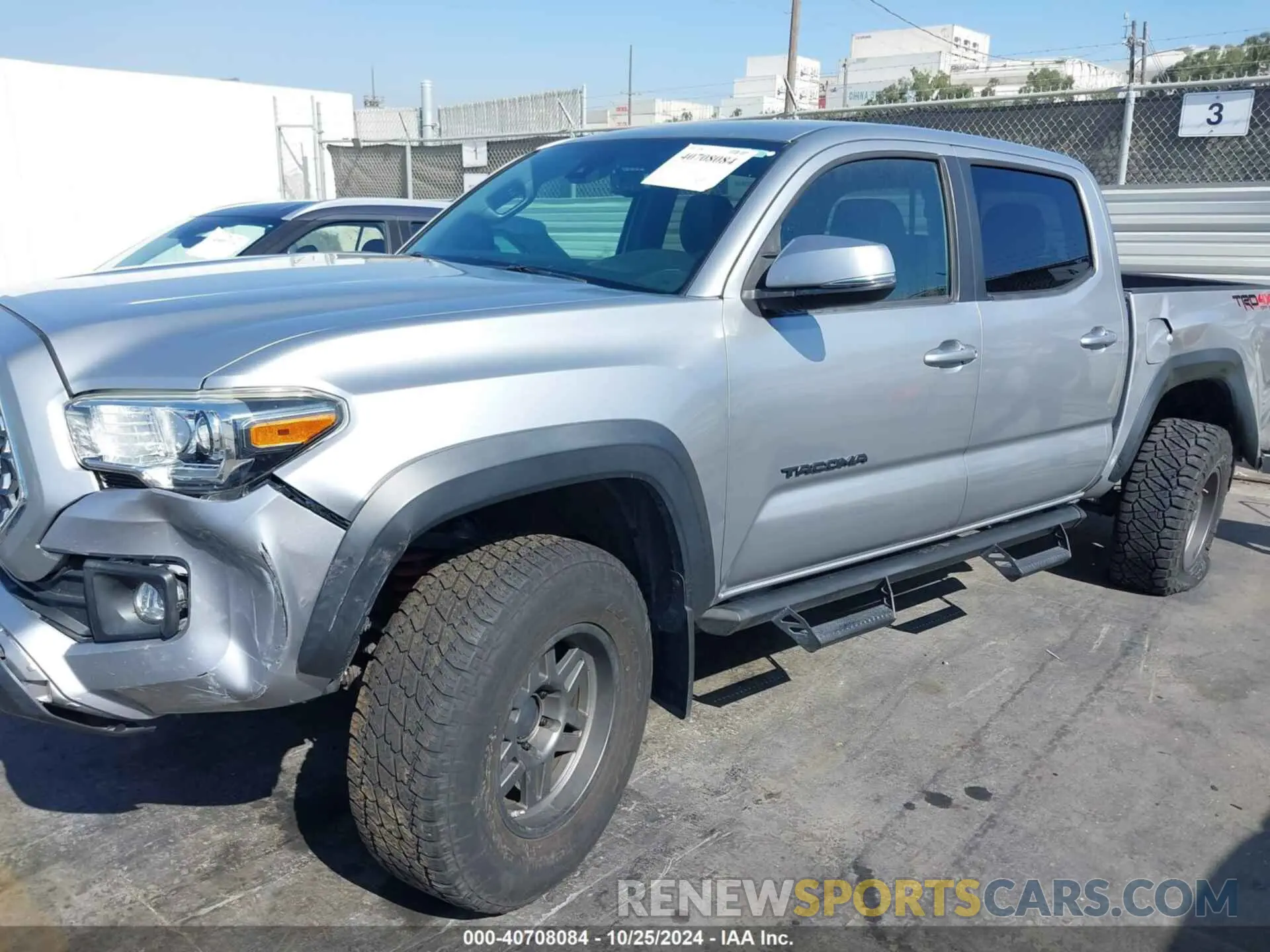 6 Photograph of a damaged car 3TMCZ5AN5KM255303 TOYOTA TACOMA 4WD 2019