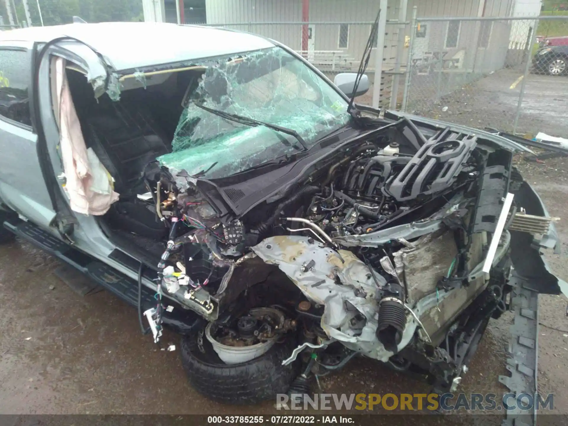 6 Photograph of a damaged car 3TMCZ5AN6KM255147 TOYOTA TACOMA 4WD 2019