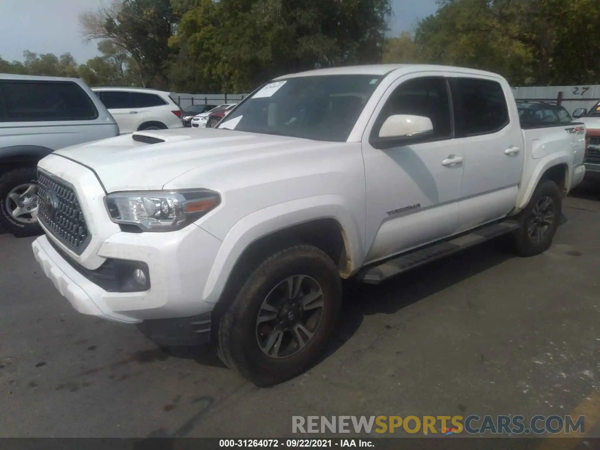 2 Photograph of a damaged car 3TMCZ5AN9KM197728 TOYOTA TACOMA 4WD 2019