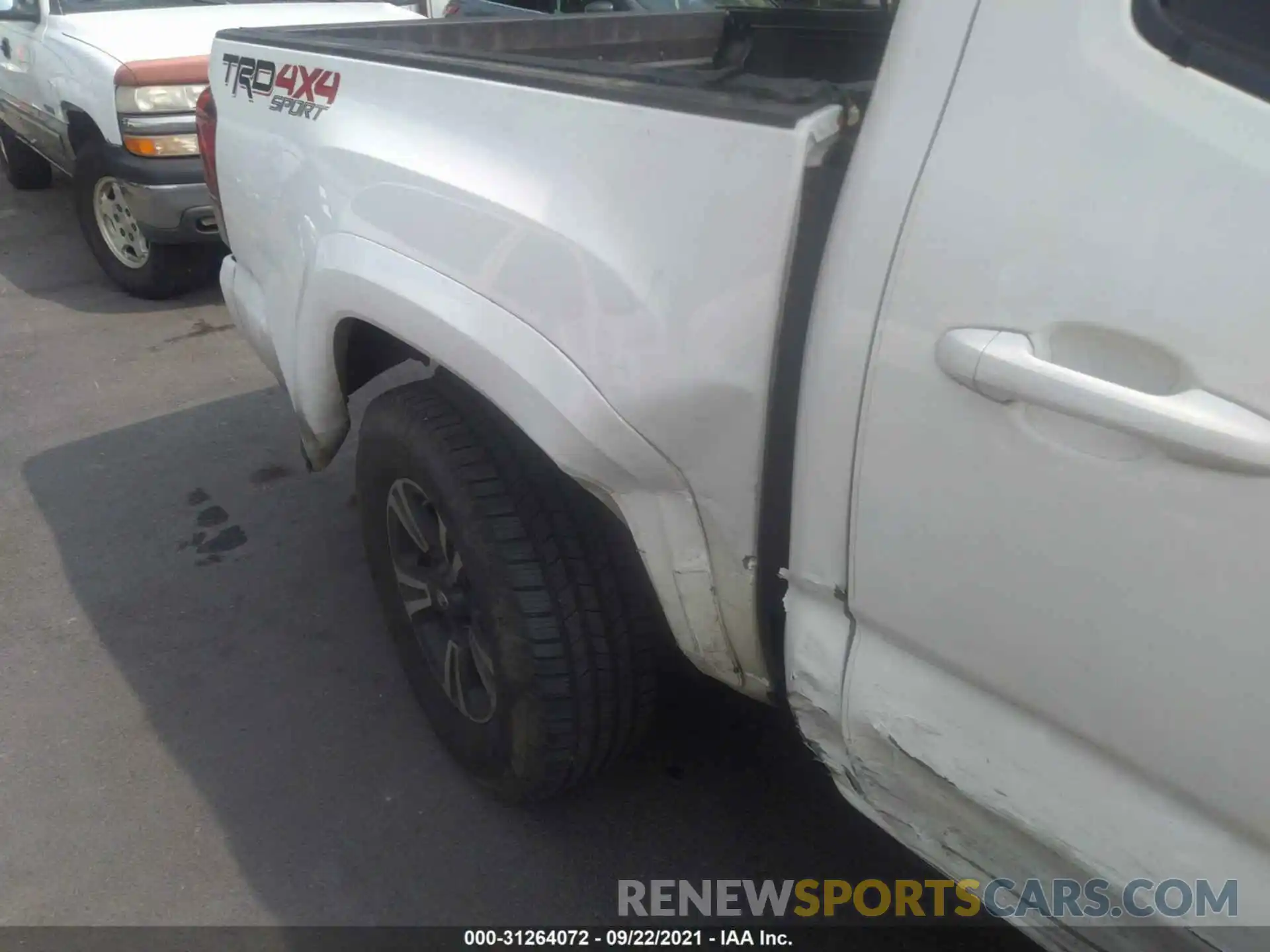 6 Photograph of a damaged car 3TMCZ5AN9KM197728 TOYOTA TACOMA 4WD 2019