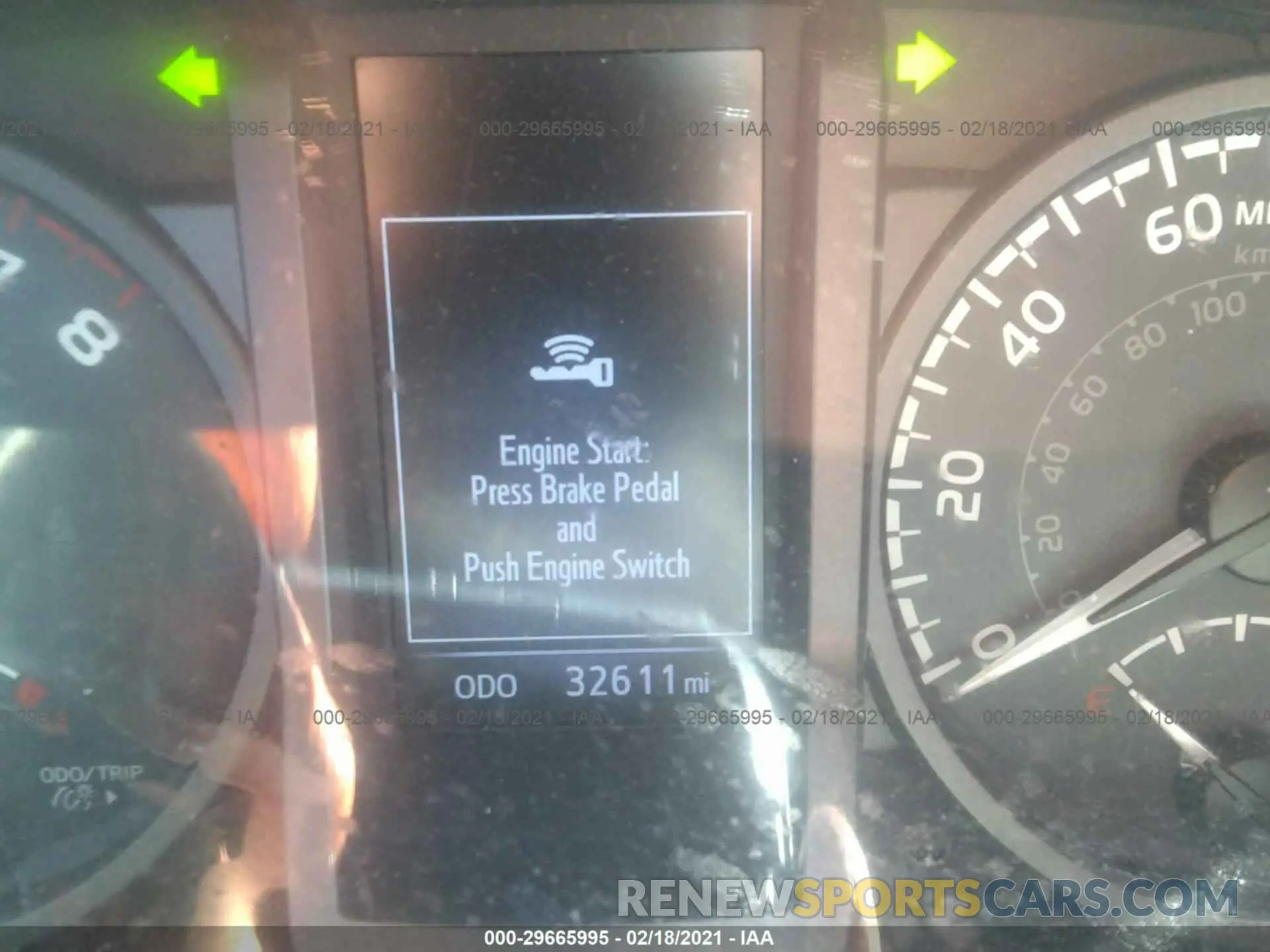 7 Photograph of a damaged car 3TMCZ5AN9KM211241 TOYOTA TACOMA 4WD 2019