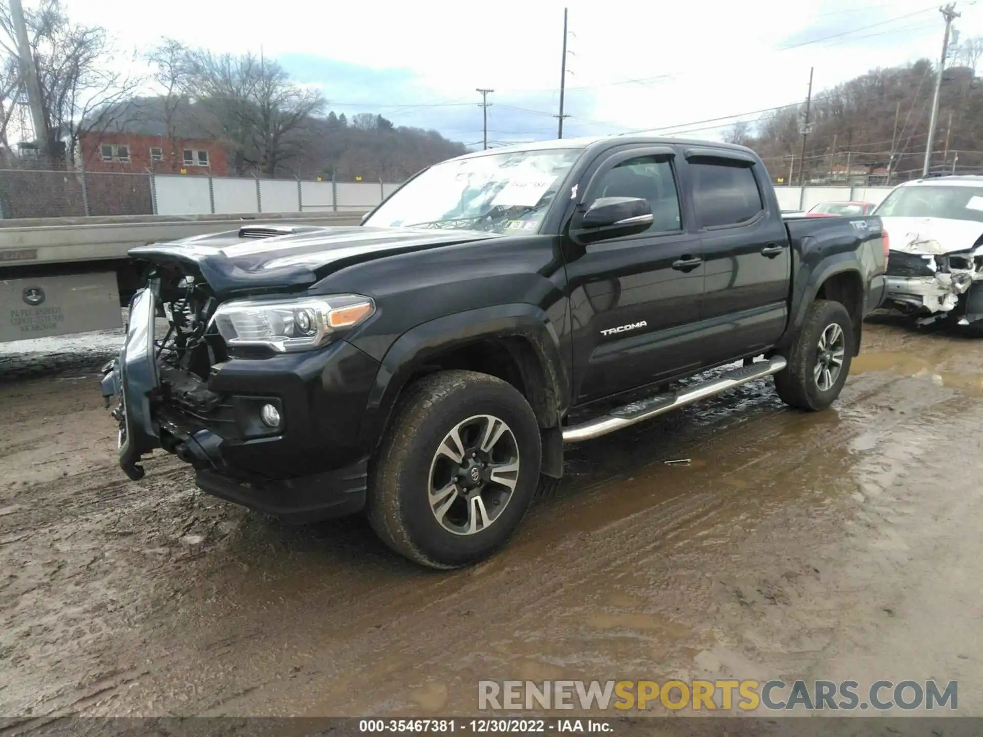 2 Photograph of a damaged car 3TMCZ5AN9KM272458 TOYOTA TACOMA 4WD 2019