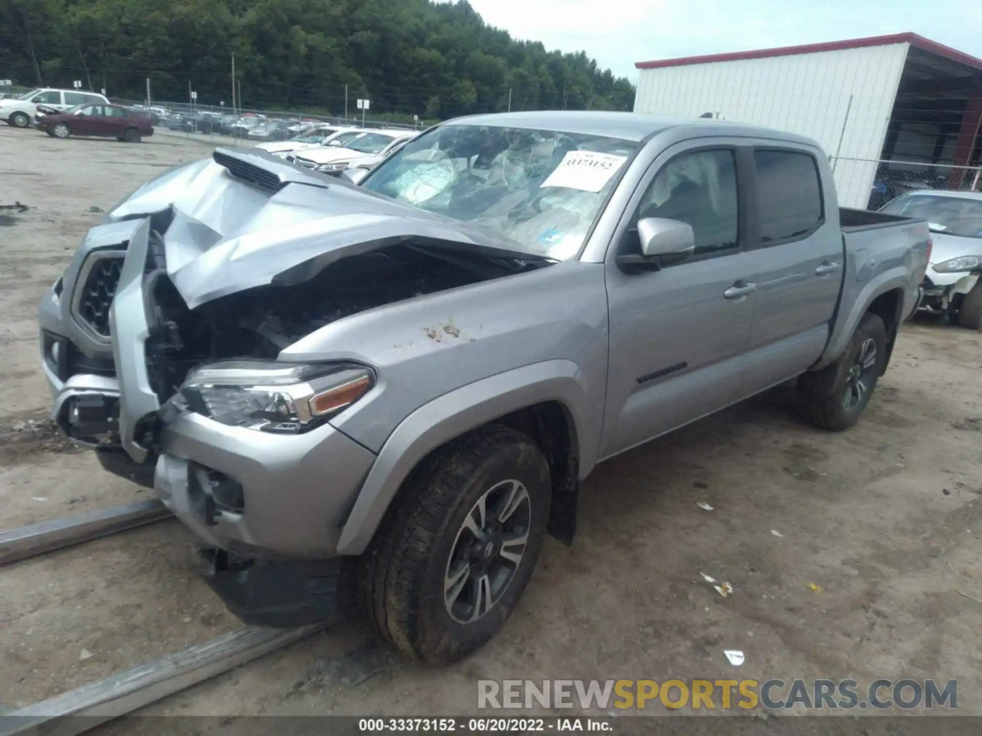 2 Photograph of a damaged car 3TMCZ5AN9KM279930 TOYOTA TACOMA 4WD 2019