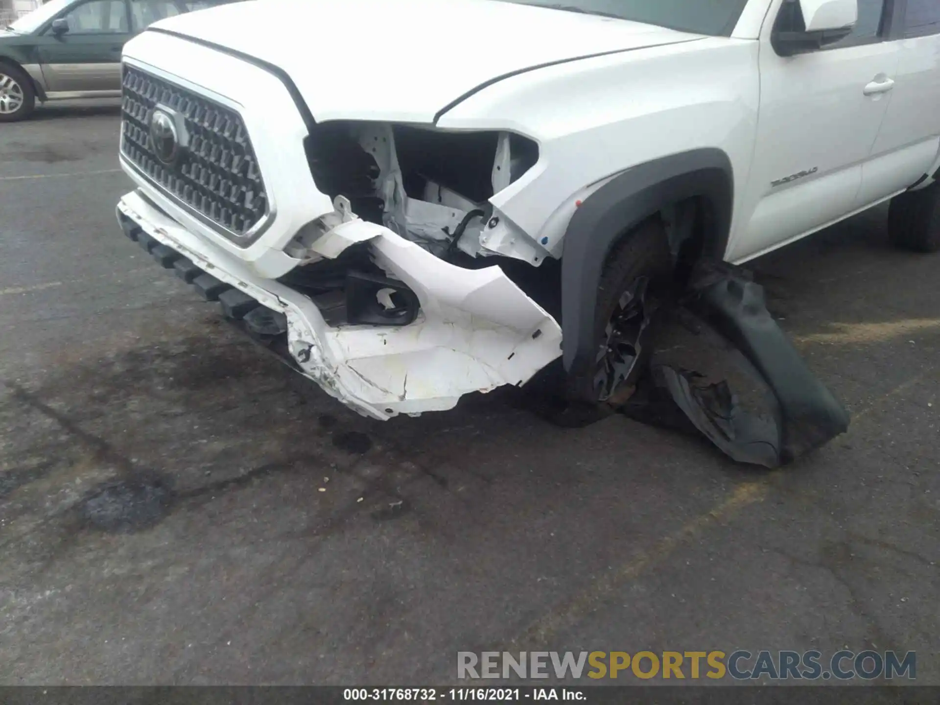 6 Photograph of a damaged car 3TMCZ5ANXKM211832 TOYOTA TACOMA 4WD 2019