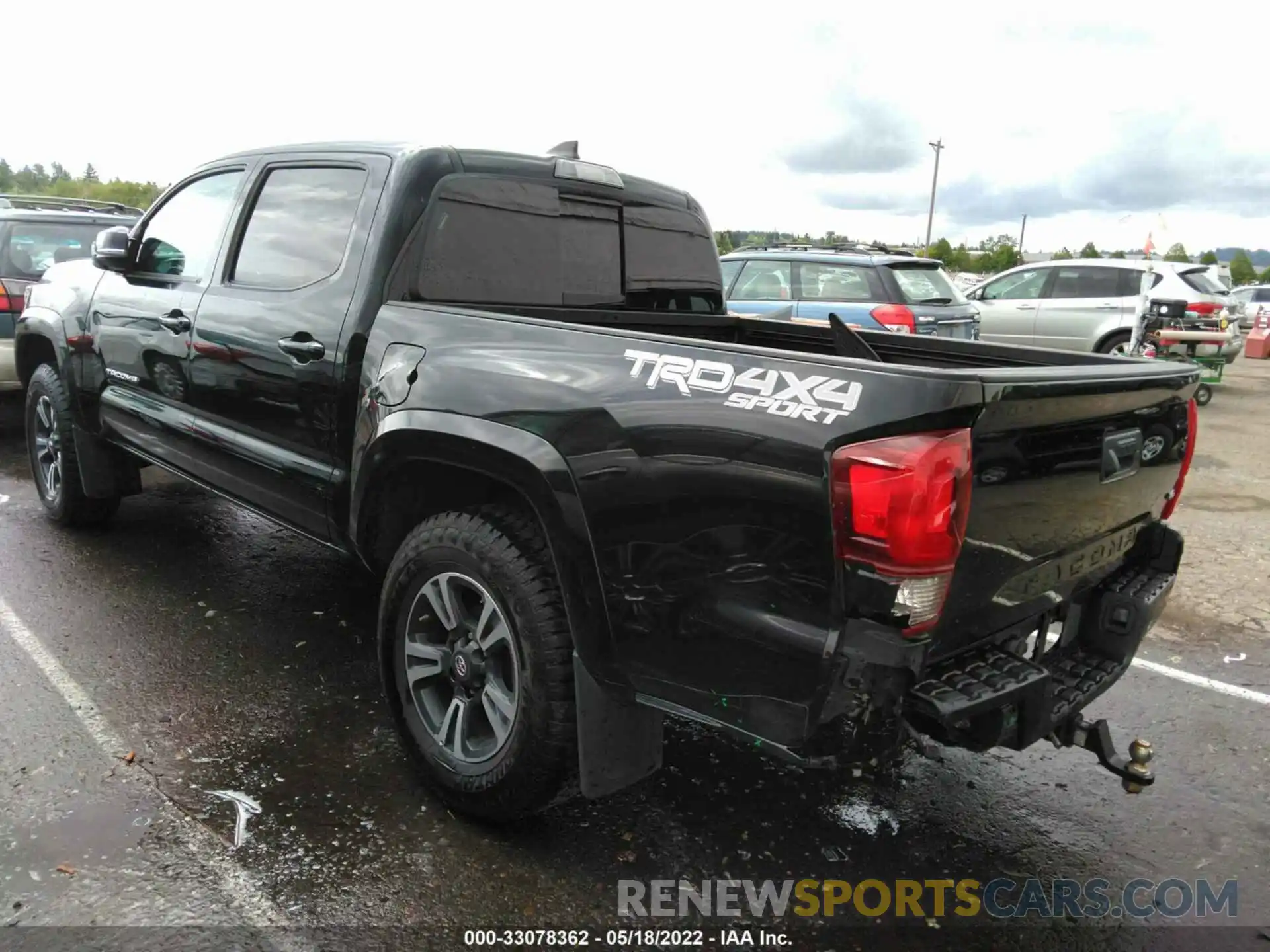 3 Photograph of a damaged car 3TMCZ5ANXKM276891 TOYOTA TACOMA 4WD 2019