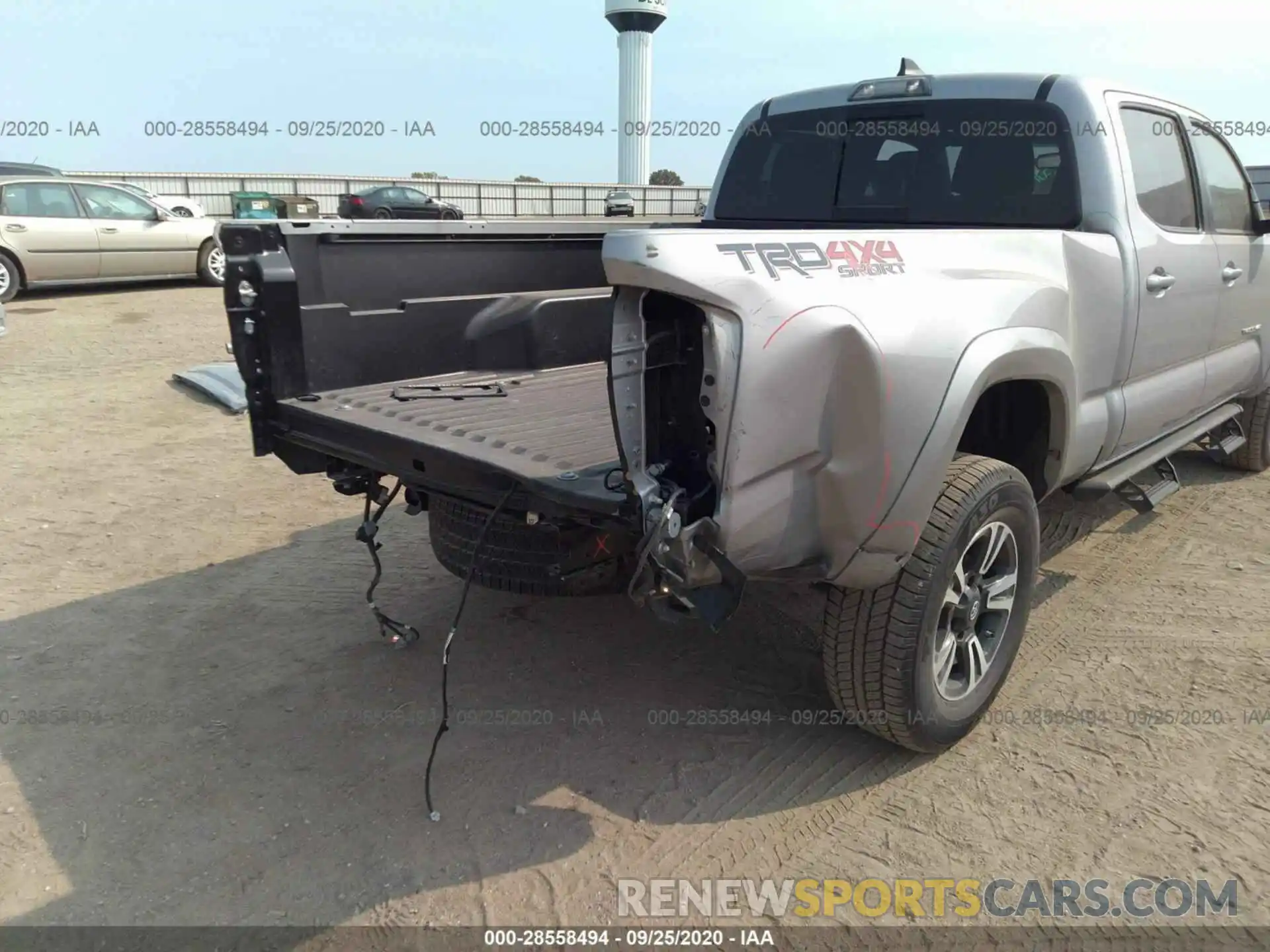 6 Photograph of a damaged car 3TMDZ5BN4KM070615 TOYOTA TACOMA 4WD 2019