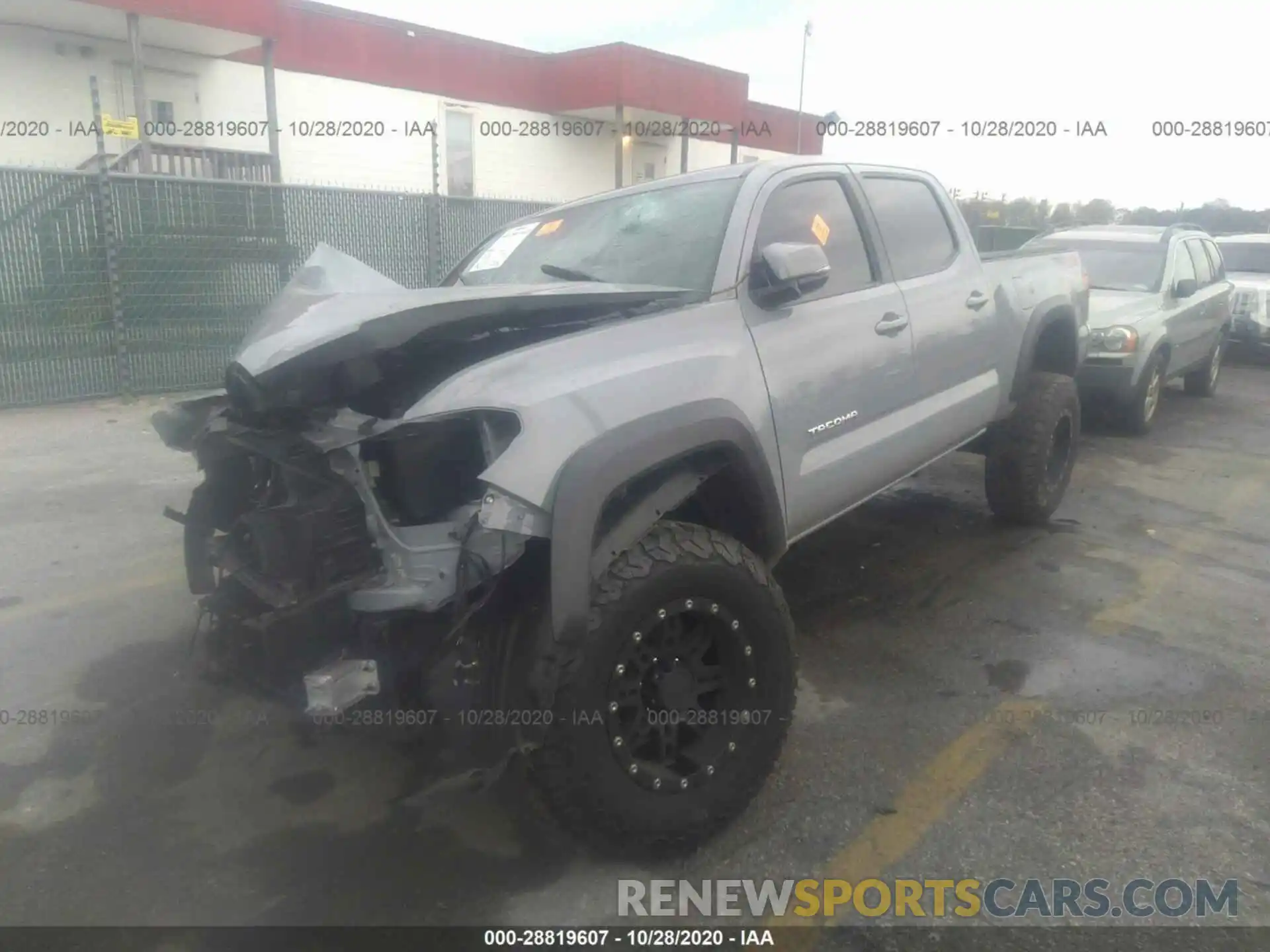 2 Photograph of a damaged car 3TMDZ5BN7KM060645 TOYOTA TACOMA 4WD 2019