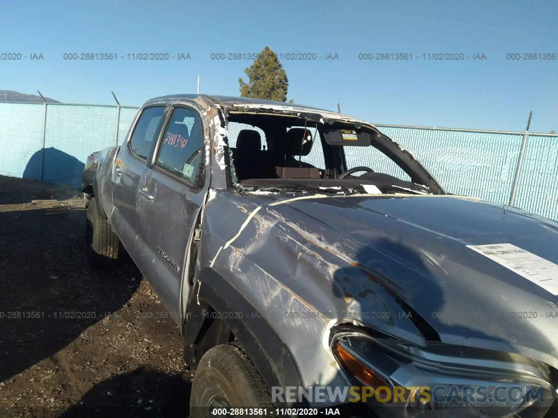 6 Photograph of a damaged car 3TMDZ5BN8KM055339 TOYOTA TACOMA 4WD 2019