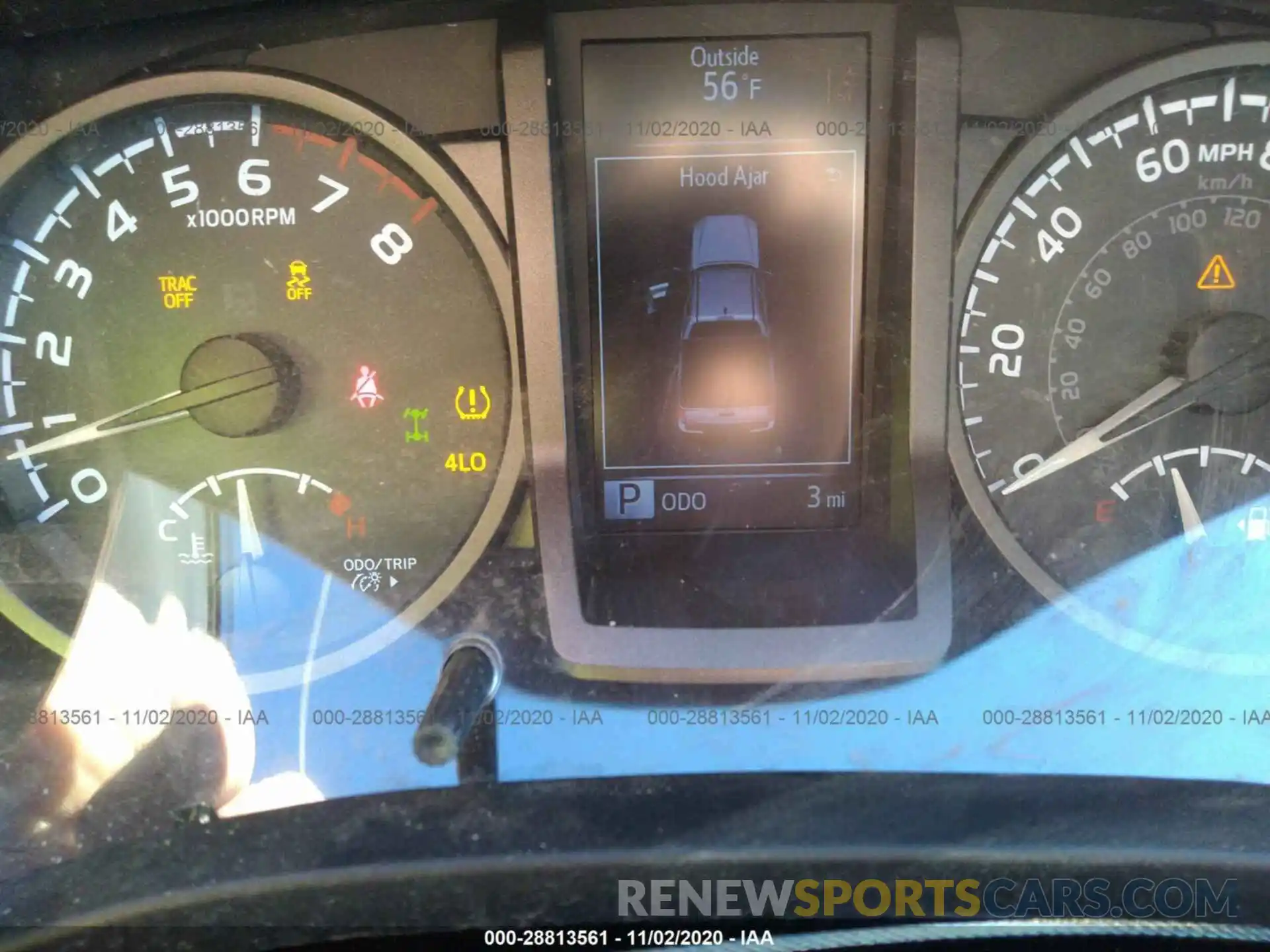 7 Photograph of a damaged car 3TMDZ5BN8KM055339 TOYOTA TACOMA 4WD 2019