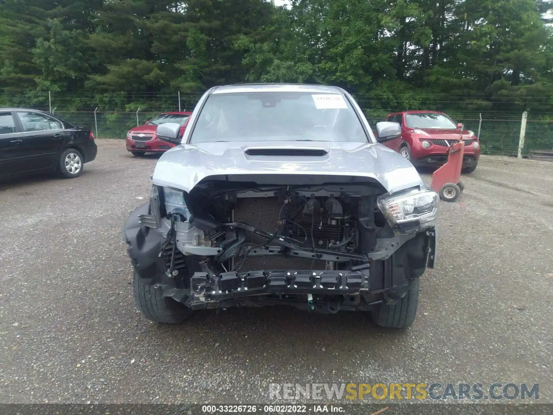 6 Photograph of a damaged car 3TMDZ5BN8KM056412 TOYOTA TACOMA 4WD 2019