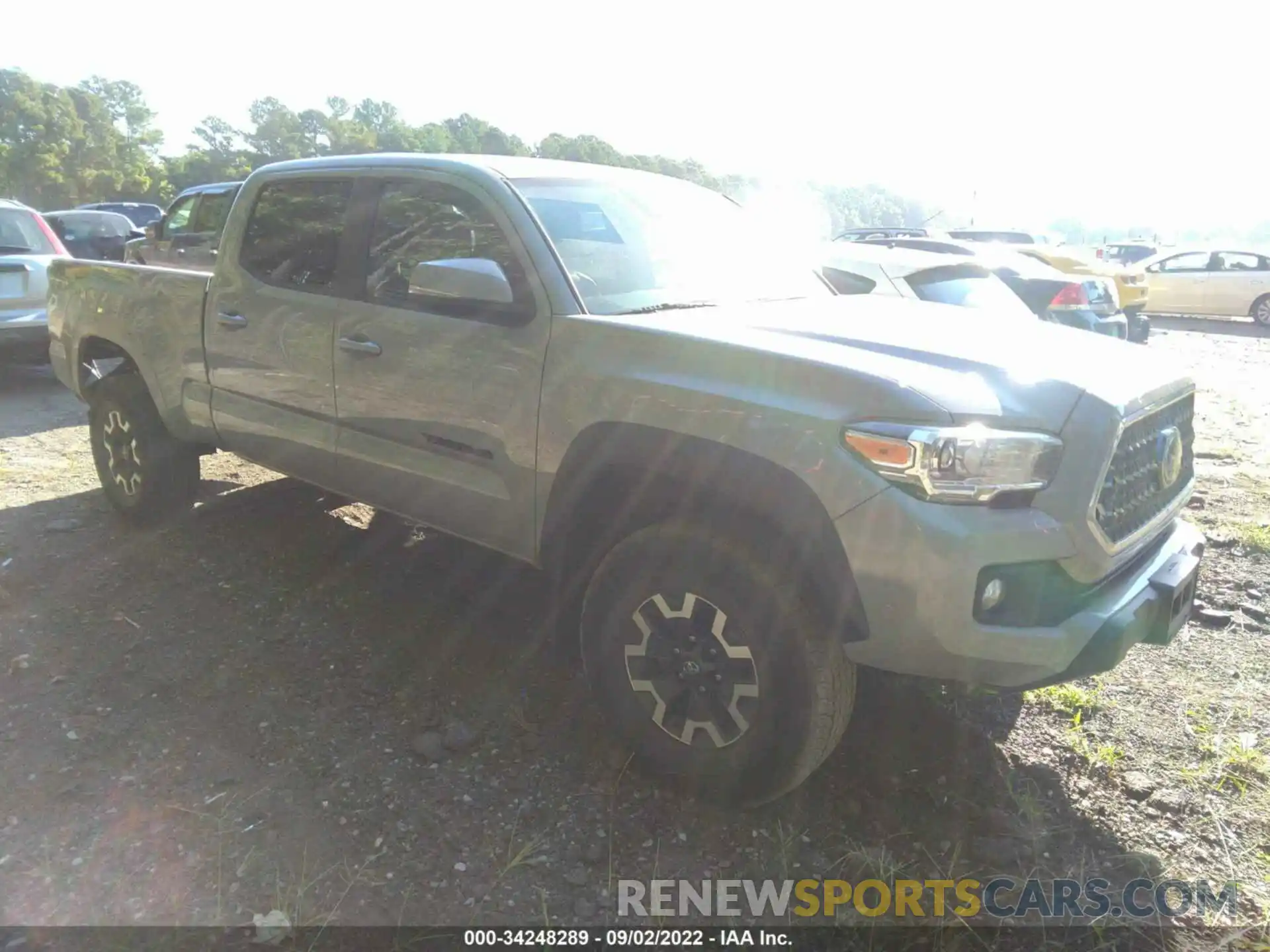 1 Photograph of a damaged car 3TMDZ5BN8KM071265 TOYOTA TACOMA 4WD 2019