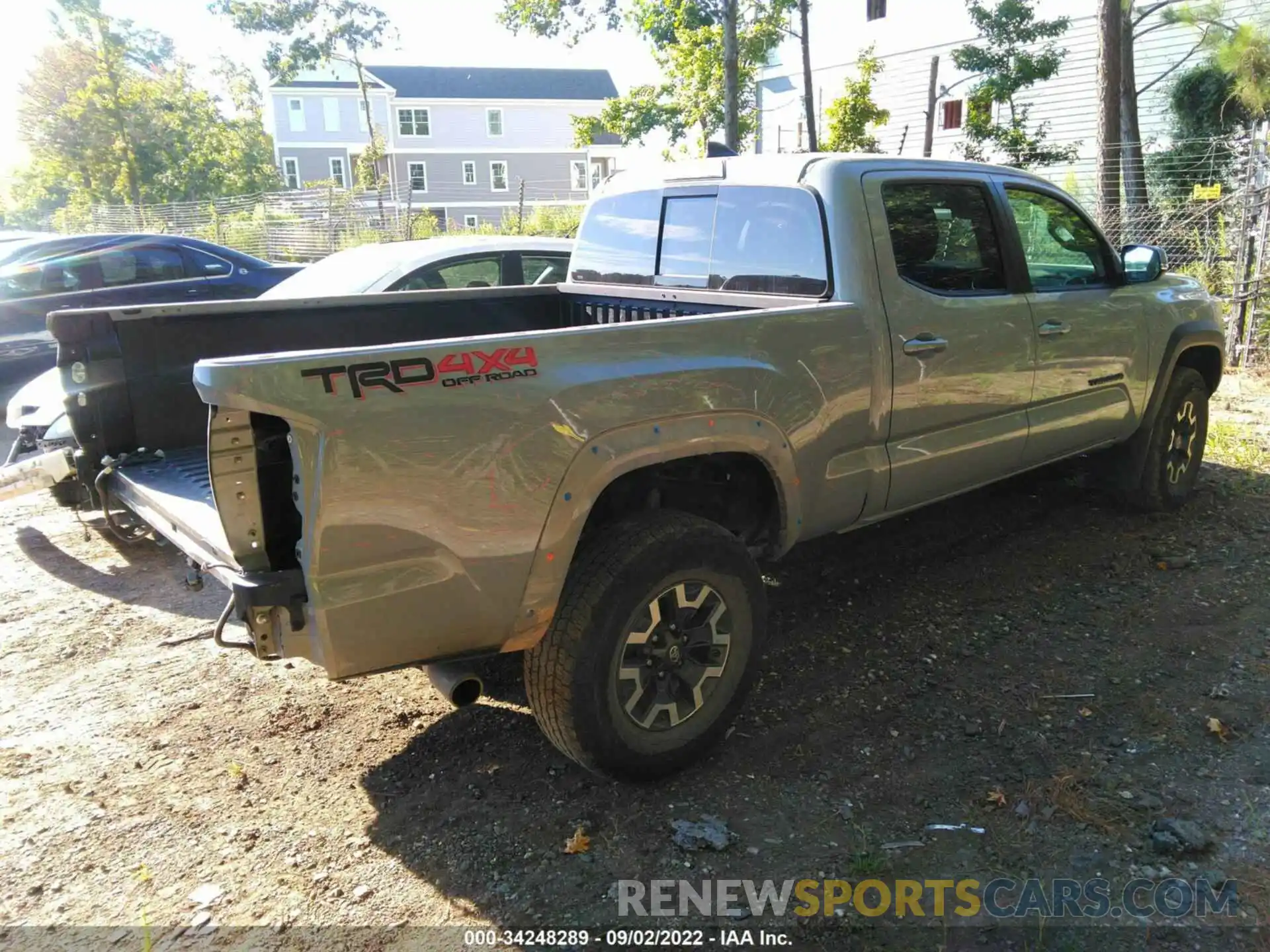 4 Photograph of a damaged car 3TMDZ5BN8KM071265 TOYOTA TACOMA 4WD 2019