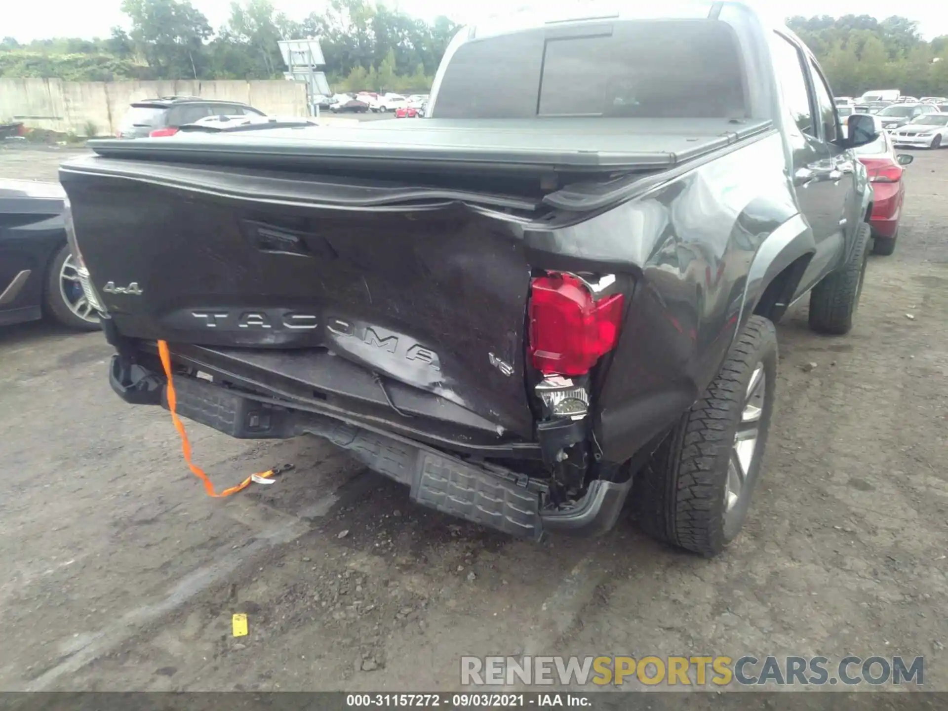 6 Photograph of a damaged car 3TMGZ5AN0KM206348 TOYOTA TACOMA 4WD 2019